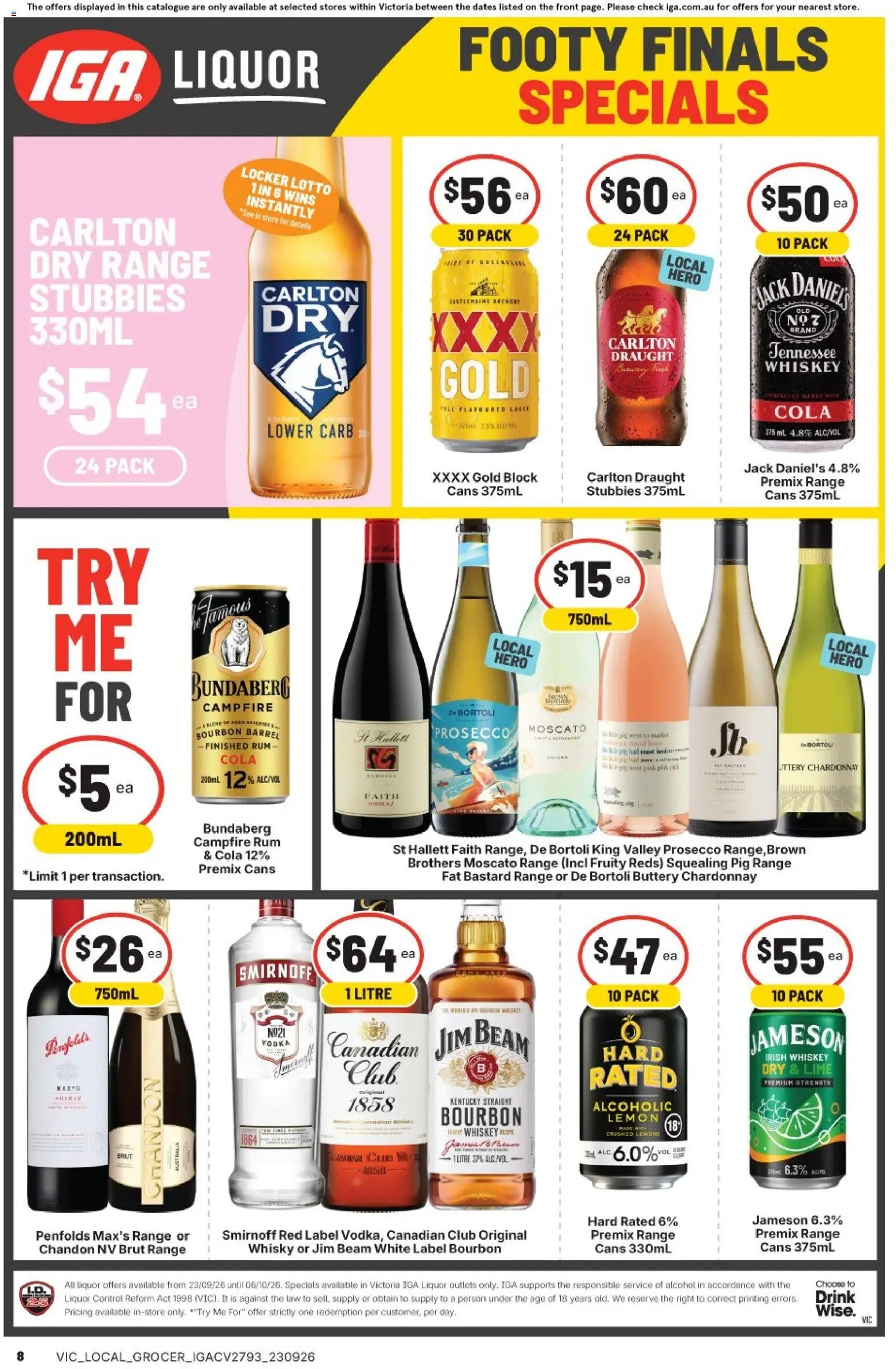 IGA catalogue from 23/09/2026 IGA Local Groce Abbotsford