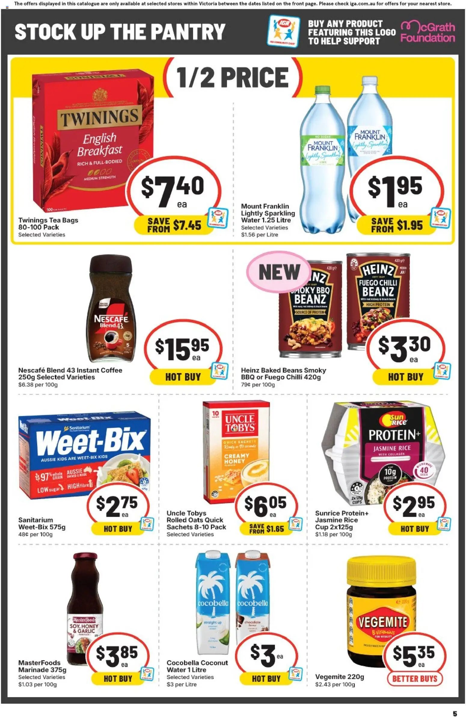 IGA catalogue from 23/09/2026 IGA Local Groce Abbotsford