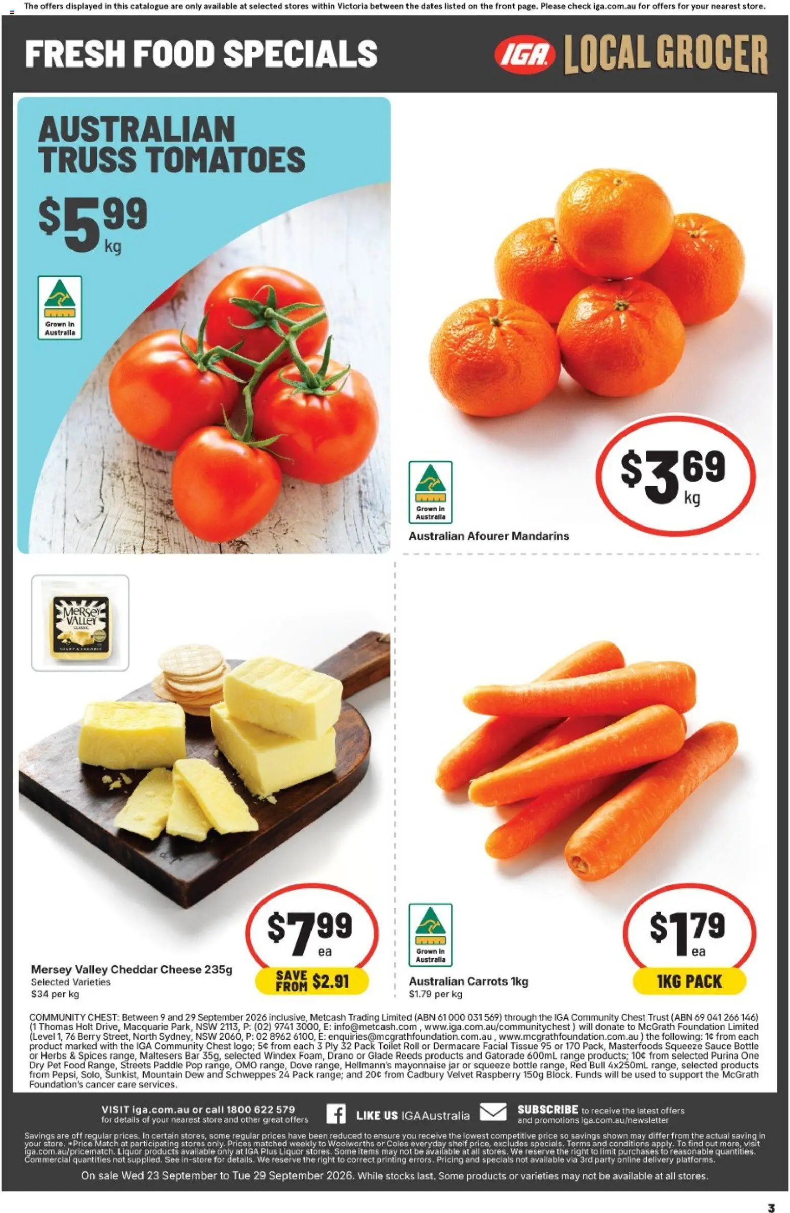 IGA catalogue from 23/09/2026 IGA Local Groce Abbotsford