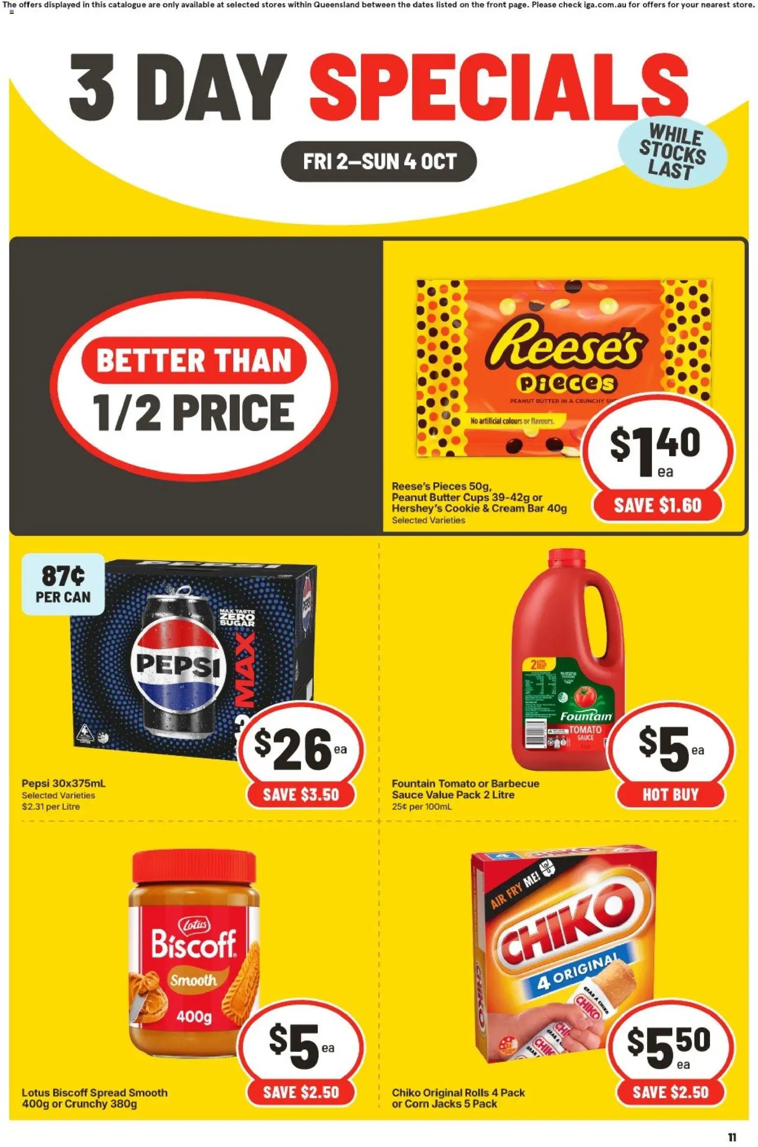 IGA catalogue from 02/10/2026 IGA catalogue 3 Day Specials Ascot