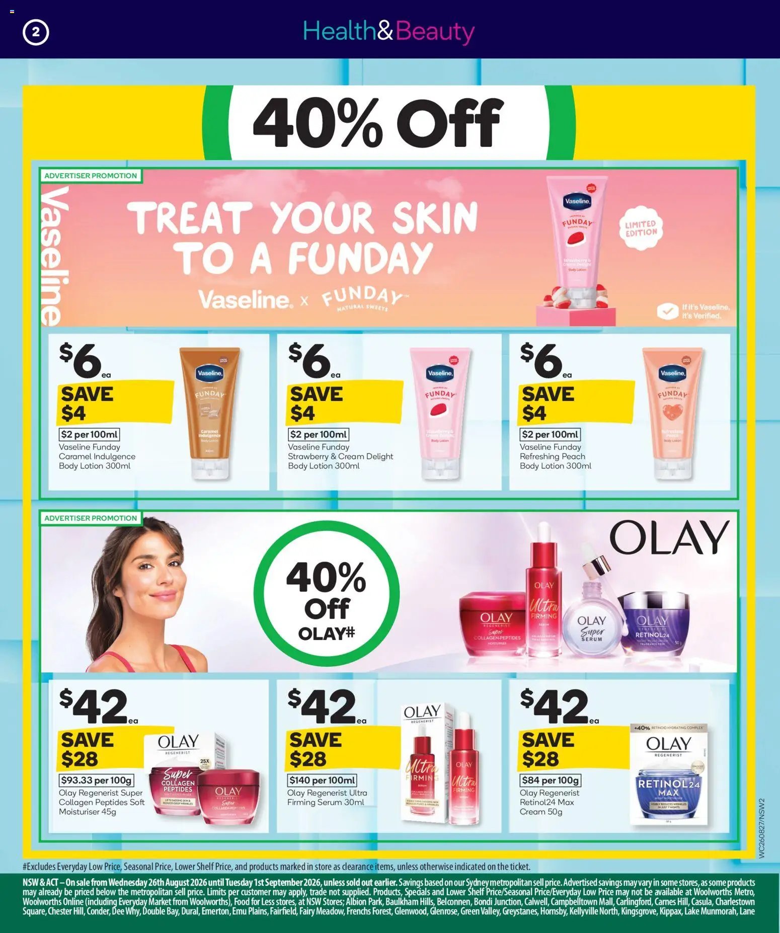 Woolworths catalogue from 26/08/2026 Woolworths Winter Health & Beauty Catalogue