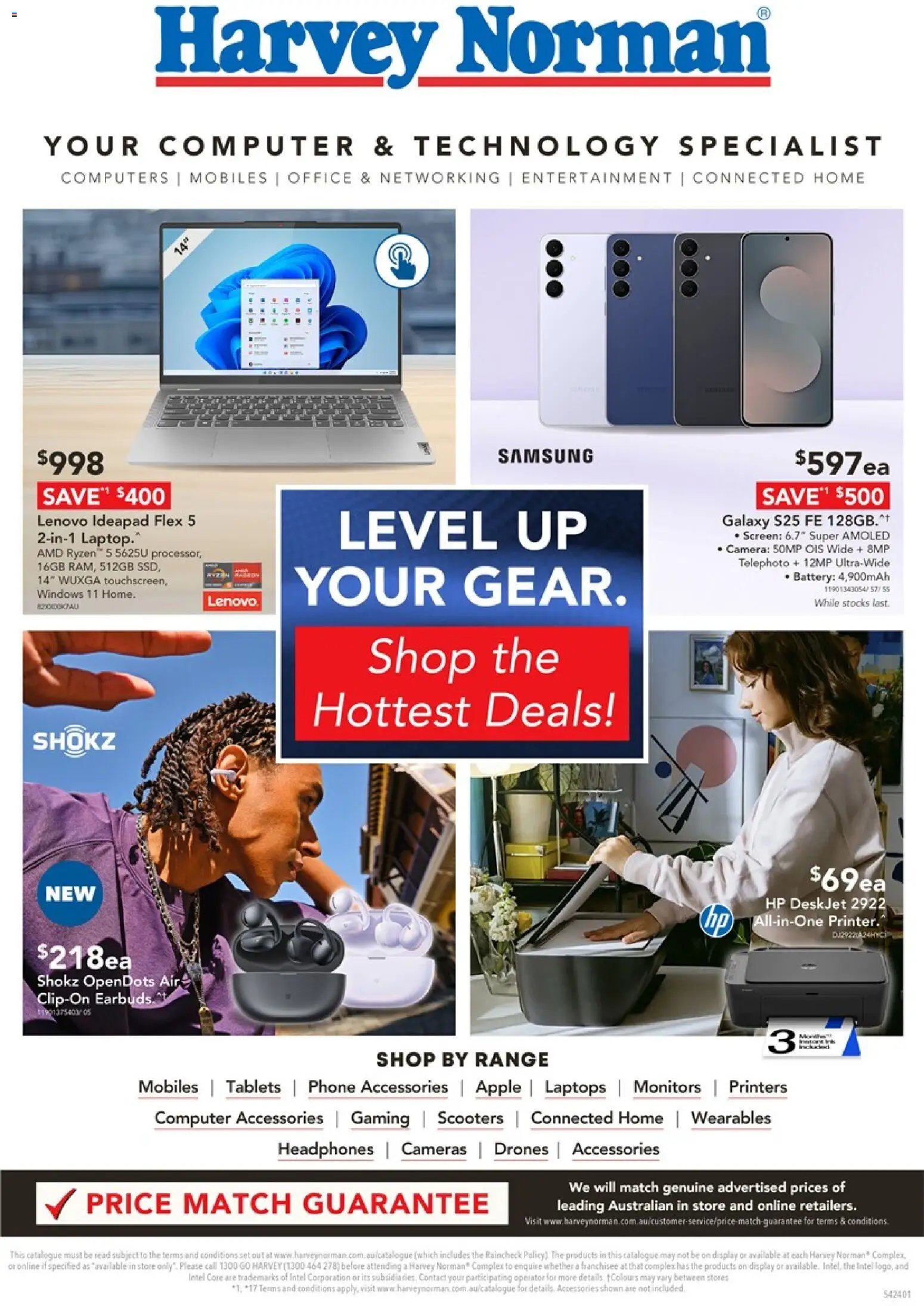 Harvey Norman catalogue from 18/08/2026 Harvey Norman Computers Level up your Gear