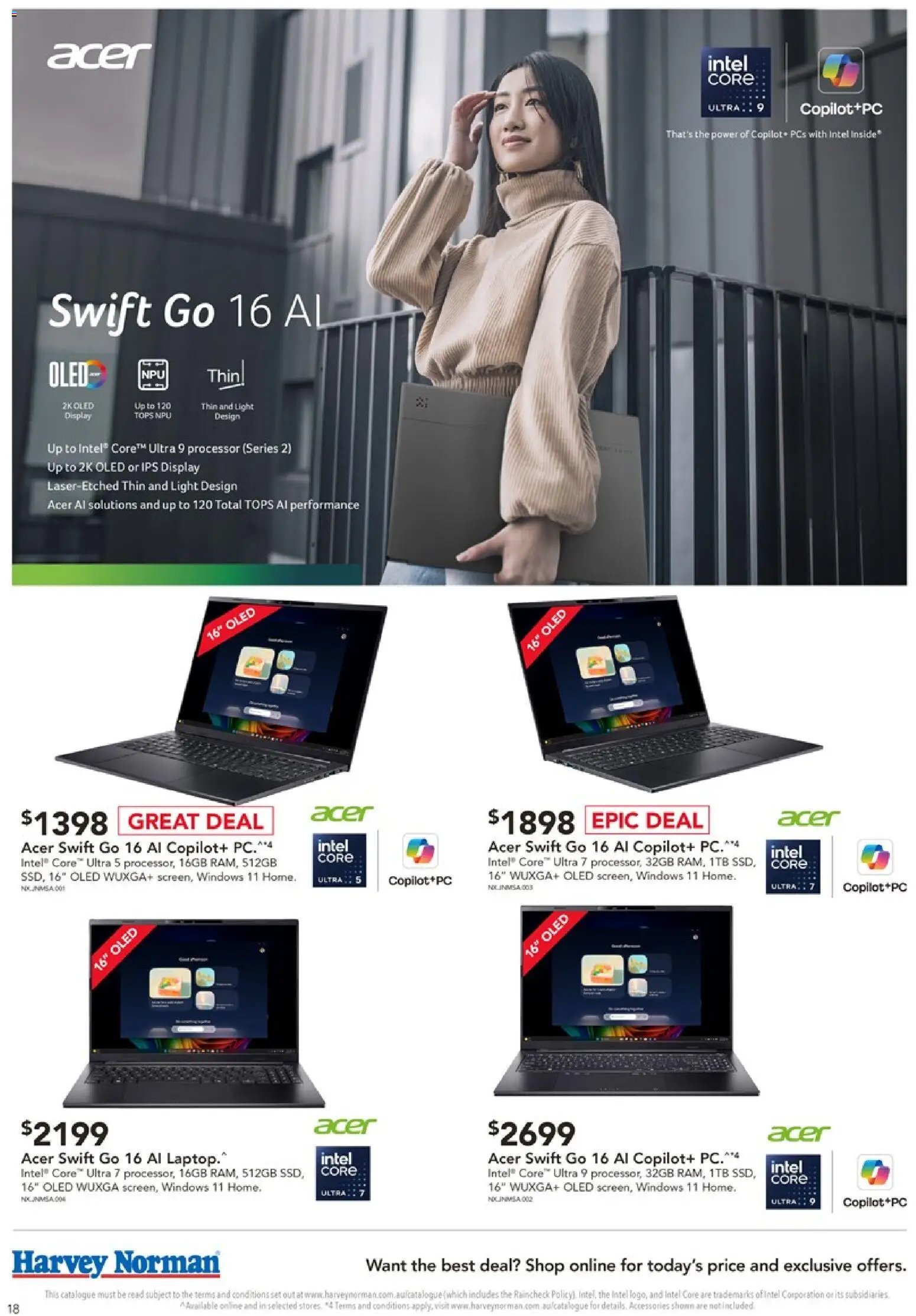 Harvey Norman catalogue from 18/08/2026 Harvey Norman Computers Level up your Gear