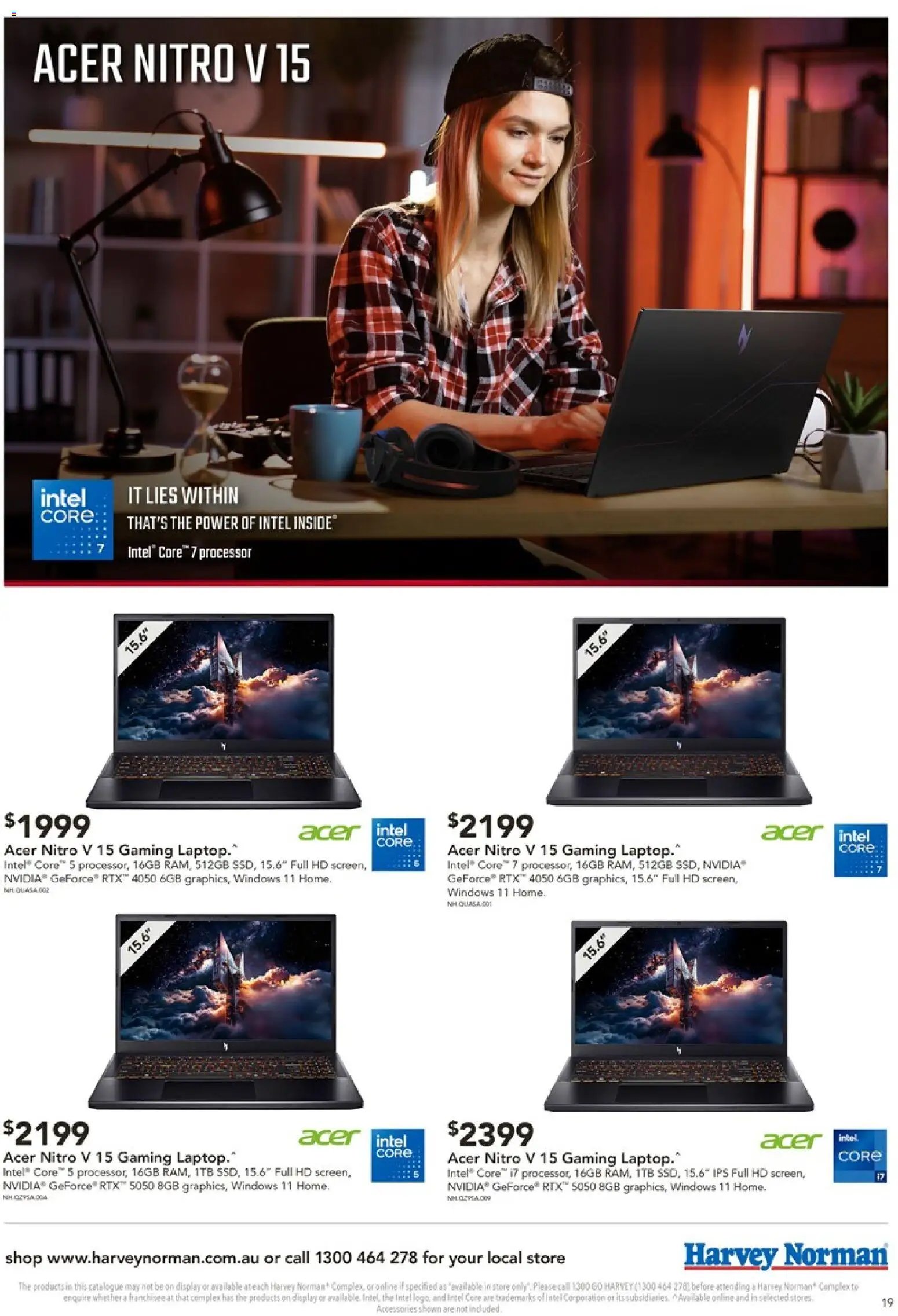 Harvey Norman catalogue from 18/08/2026 Harvey Norman Computers Level up your Gear