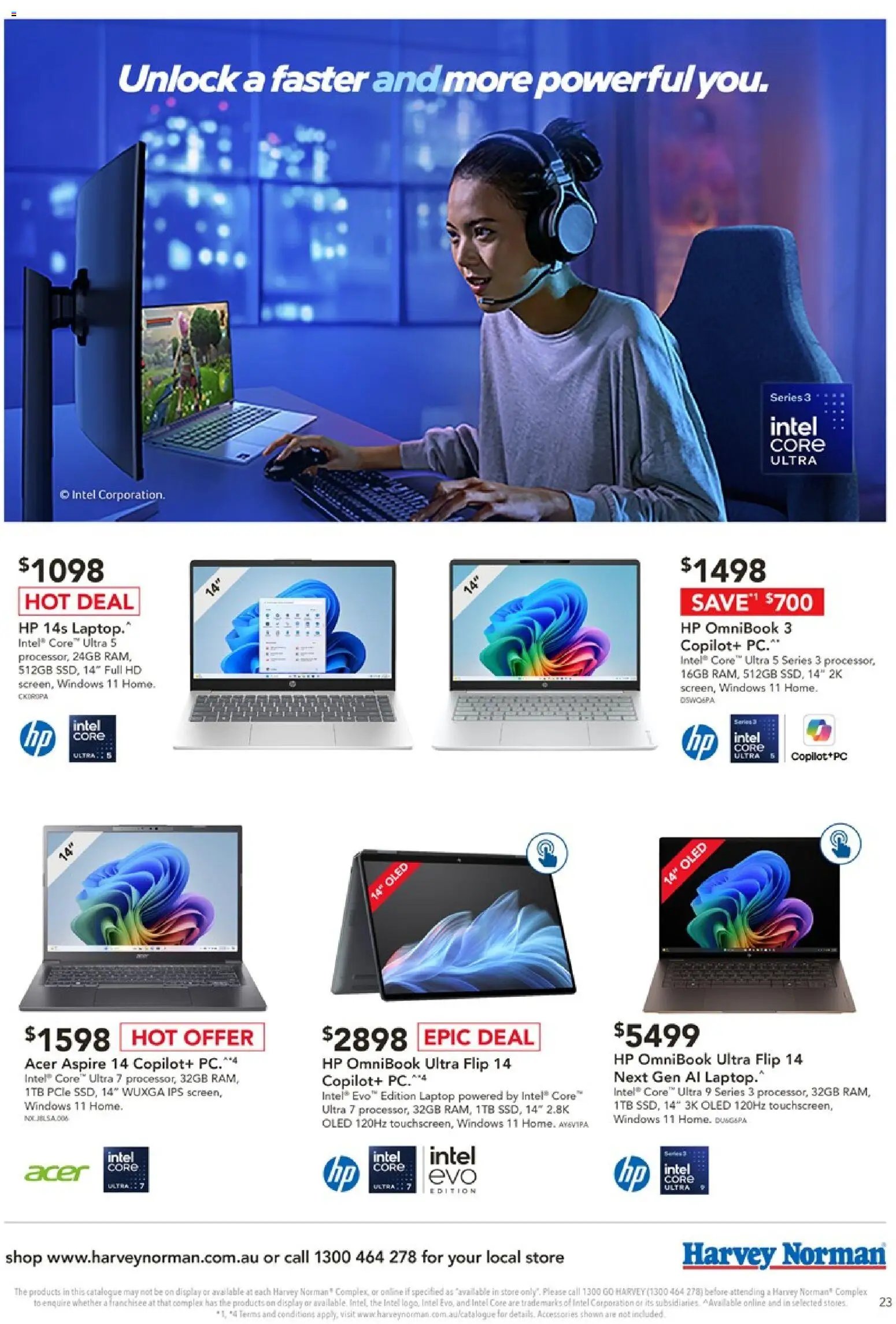 Harvey Norman catalogue from 18/08/2026 Harvey Norman Computers Level up your Gear