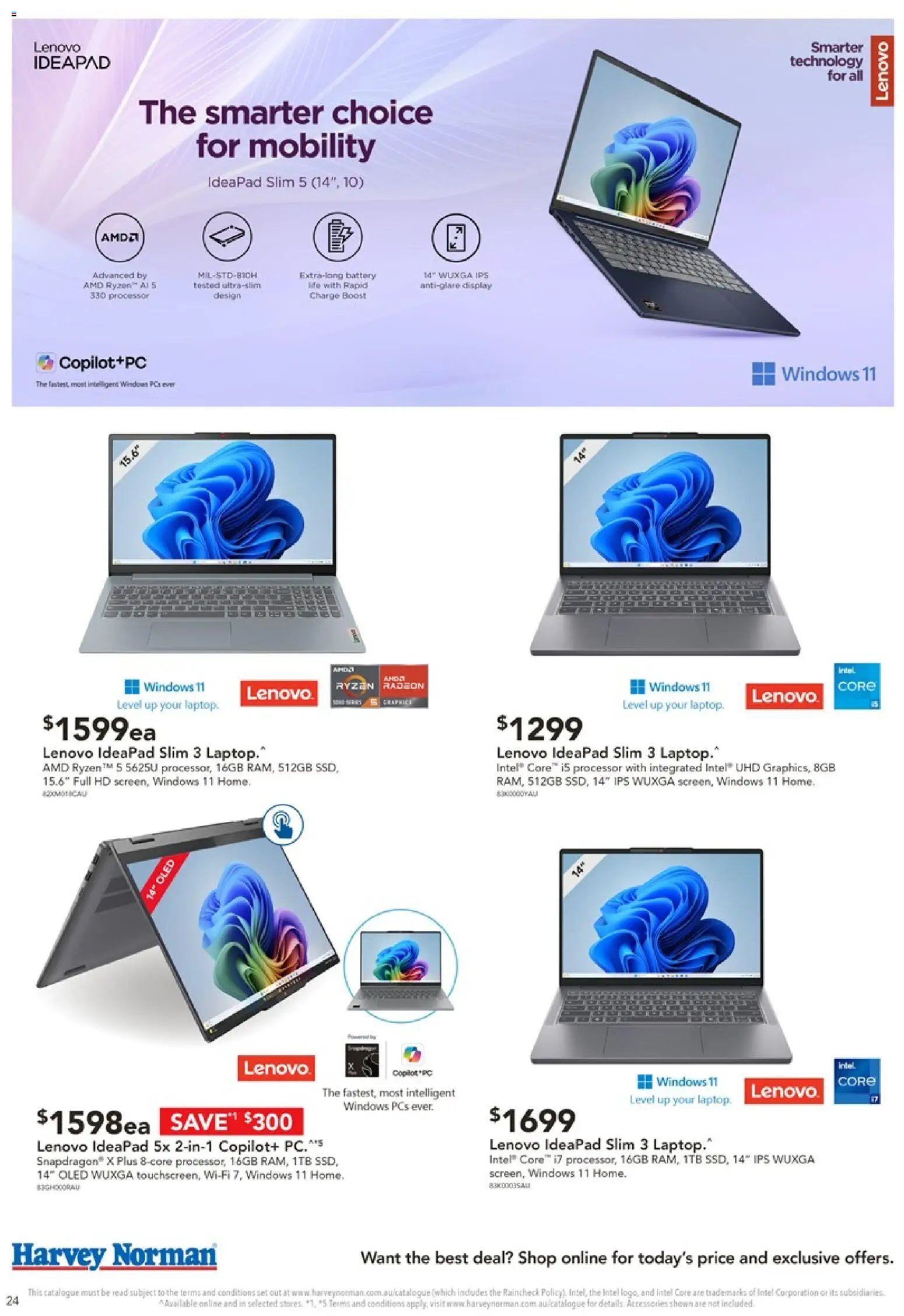 Harvey Norman catalogue from 18/08/2026 Harvey Norman Computers Level up your Gear