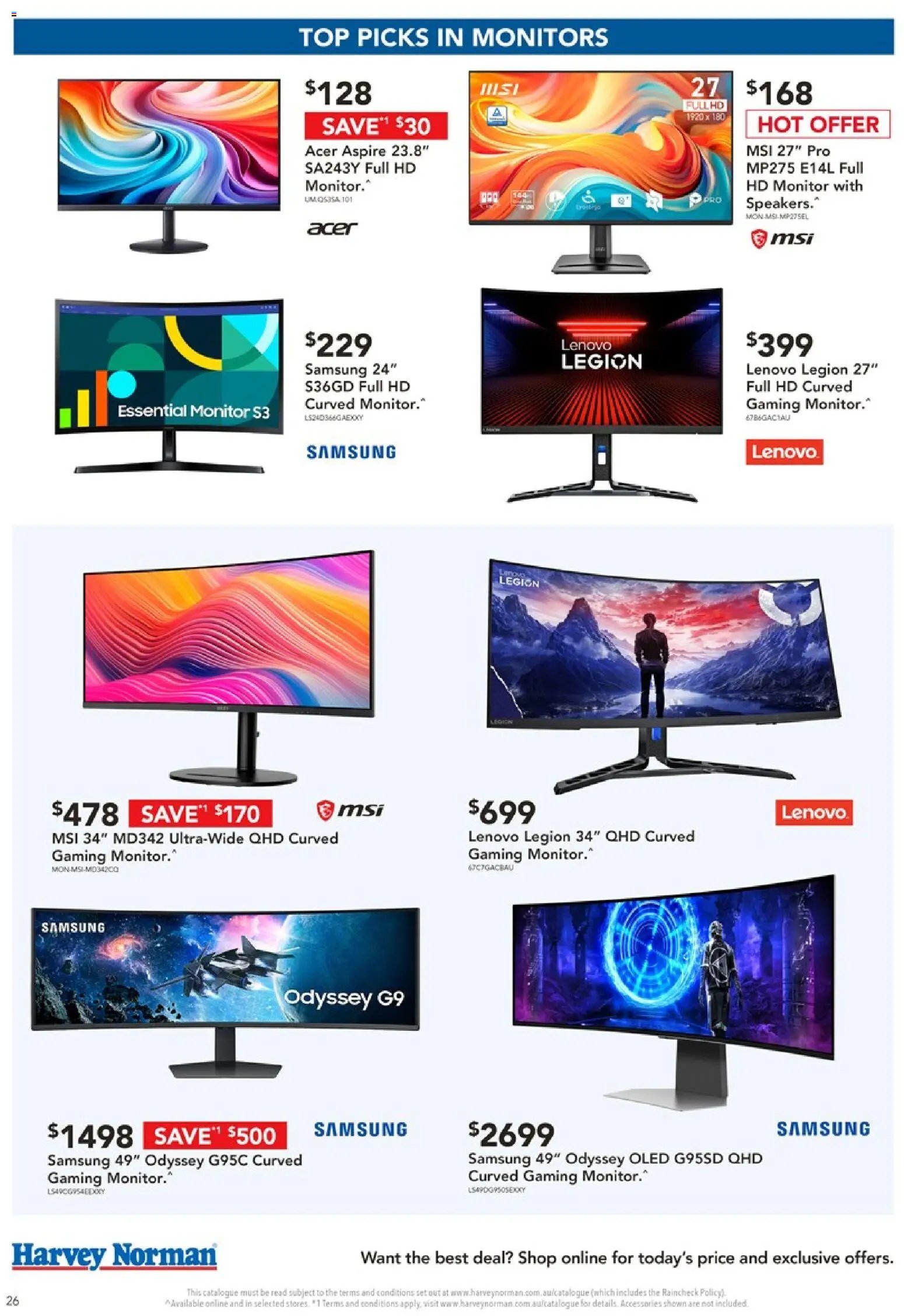 Harvey Norman catalogue from 18/08/2026 Harvey Norman Computers Level up your Gear