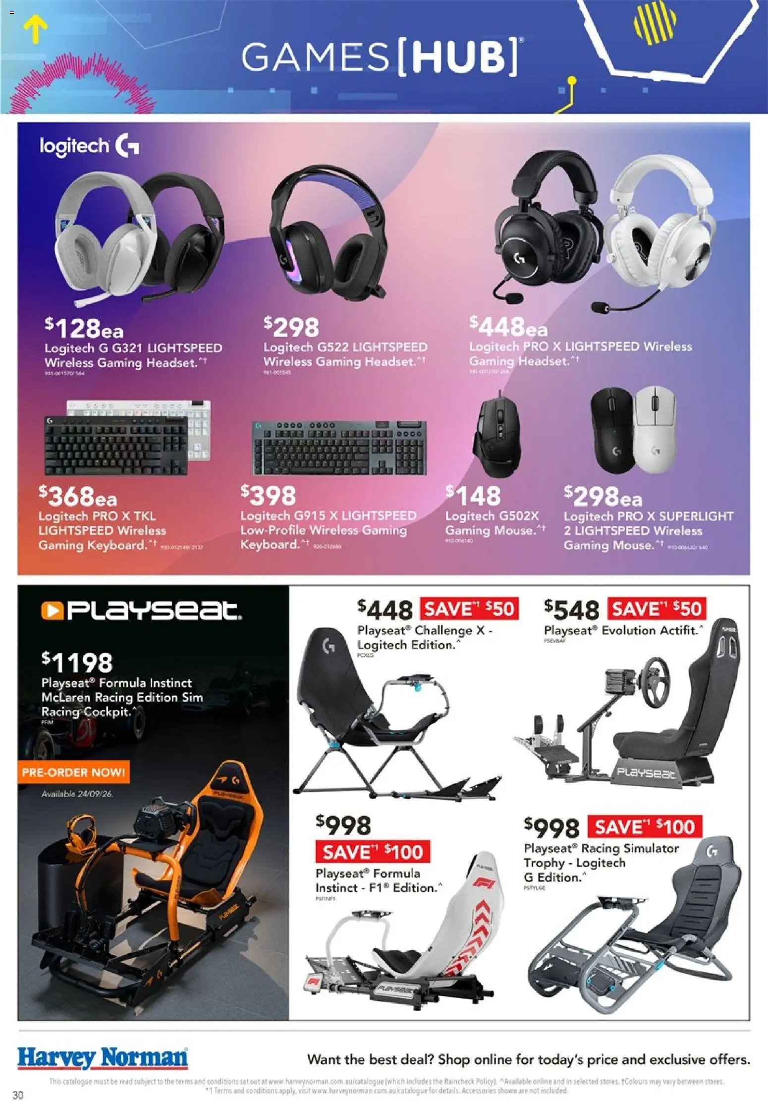 Harvey Norman catalogue from 18/08/2026 Harvey Norman Computers Level up your Gear