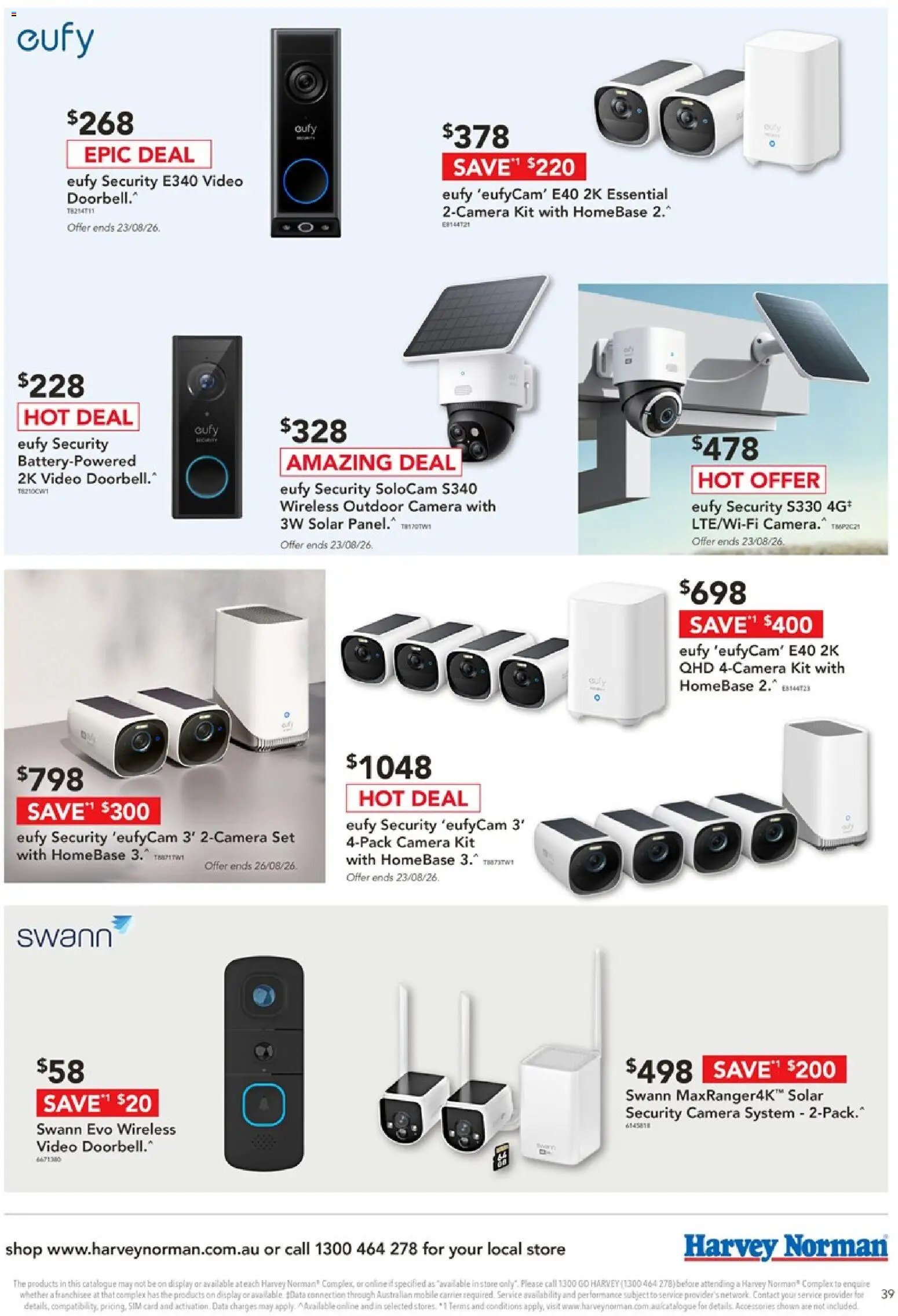 Harvey Norman catalogue from 18/08/2026 Harvey Norman Computers Level up your Gear