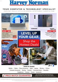 Harvey Norman catalogue from 18/08/2026 Harvey Norman Computers Level up your Gear