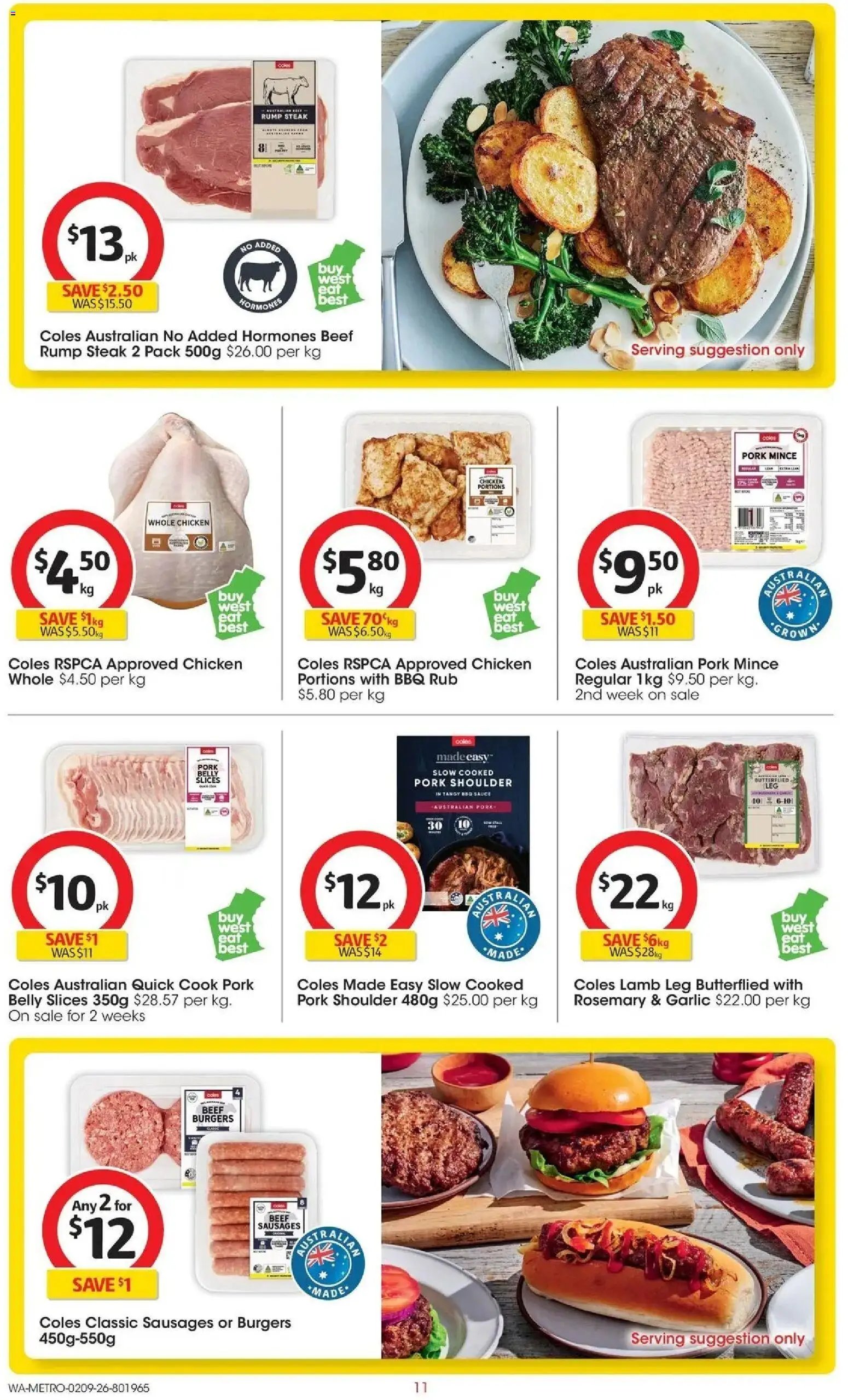 Coles catalogue from 02/09/2026 Coles catalogue WA