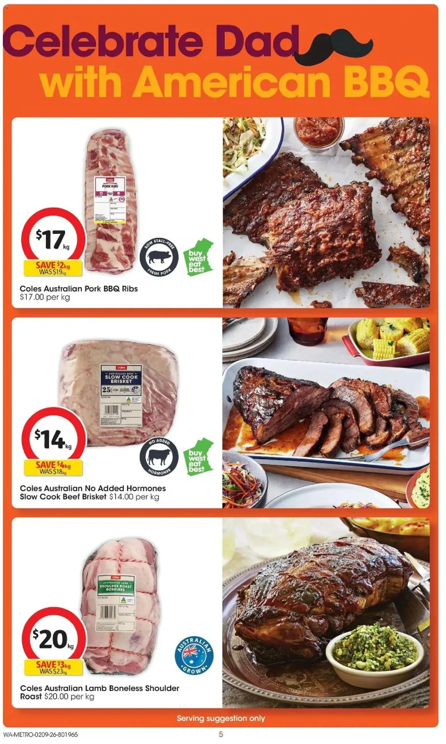 Coles catalogue from 02/09/2026 Coles catalogue WA