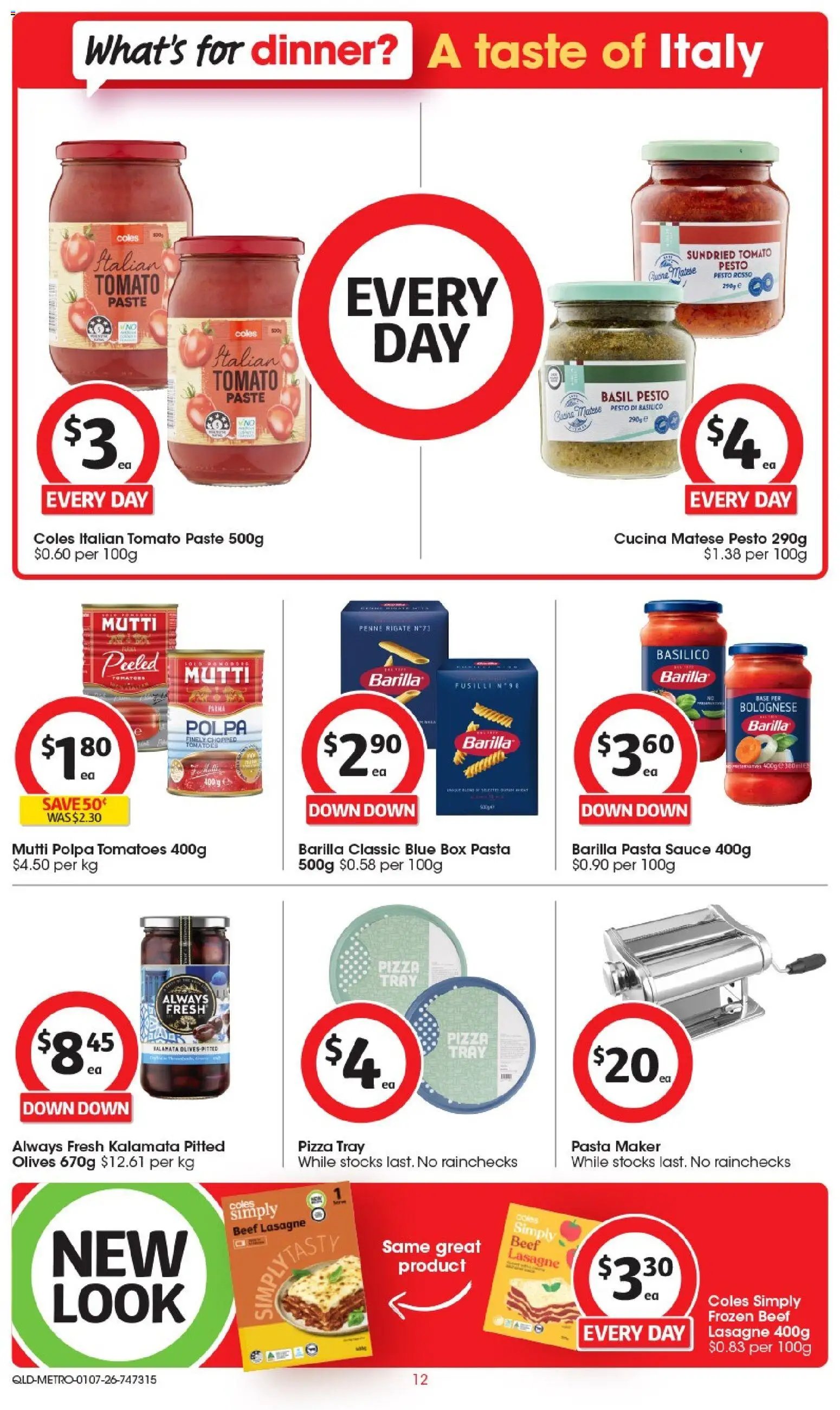 Coles catalogue from 01/07/2026 Coles catalogue QLD