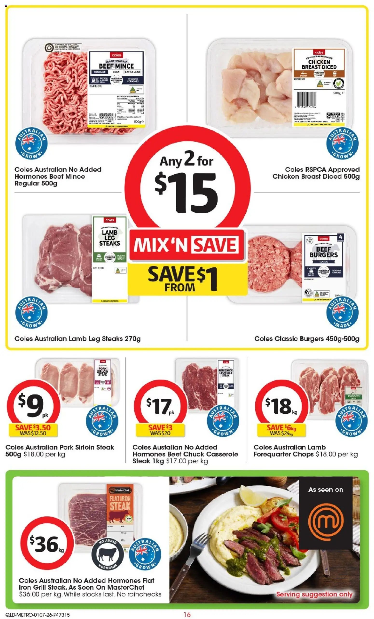 Coles catalogue from 01/07/2026 Coles catalogue QLD