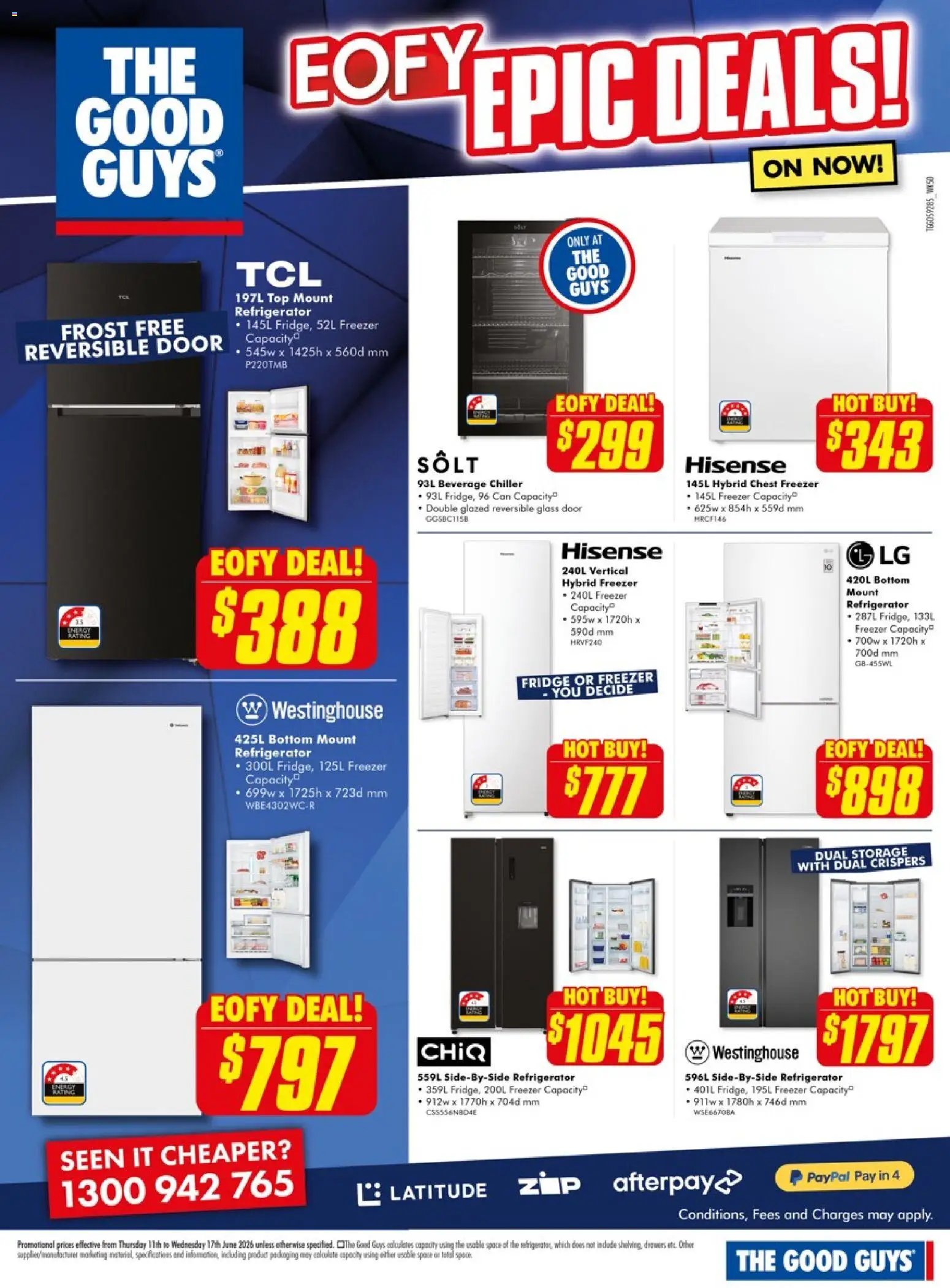 The Good Guys catalogue from 10/06/2026 The Good Guys Eofy epic deals