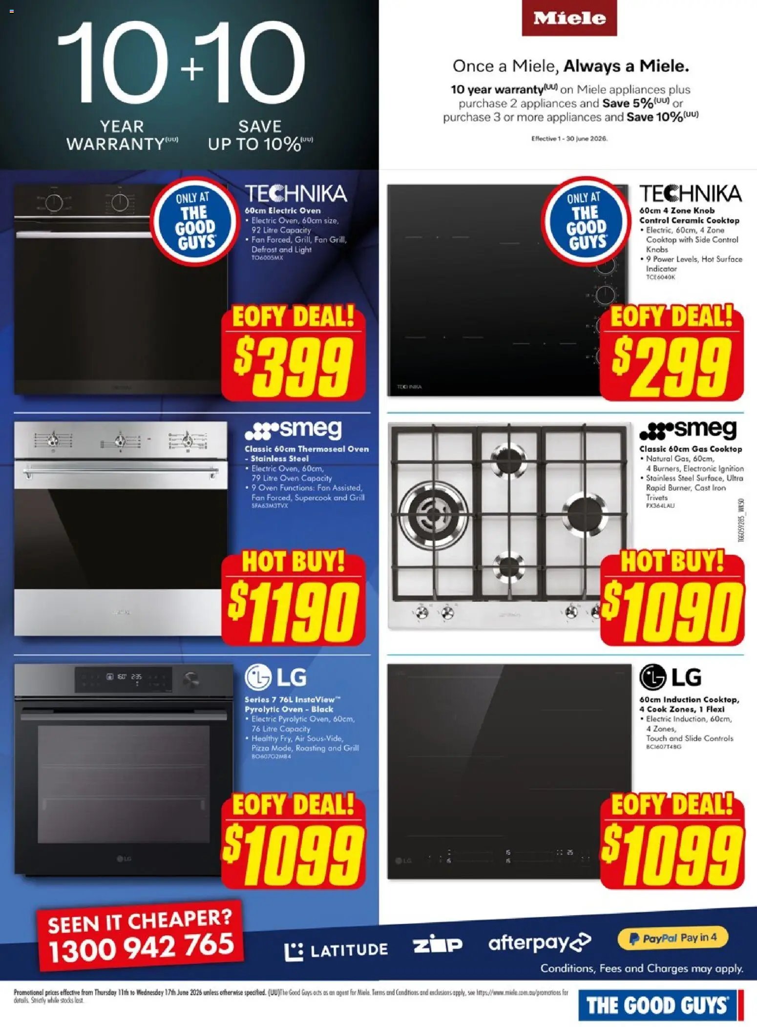 The Good Guys catalogue from 10/06/2026 The Good Guys Eofy epic deals