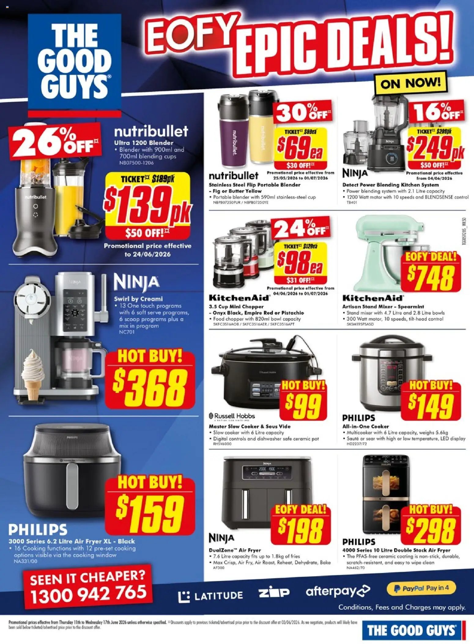 The Good Guys catalogue from 10/06/2026 The Good Guys Eofy epic deals