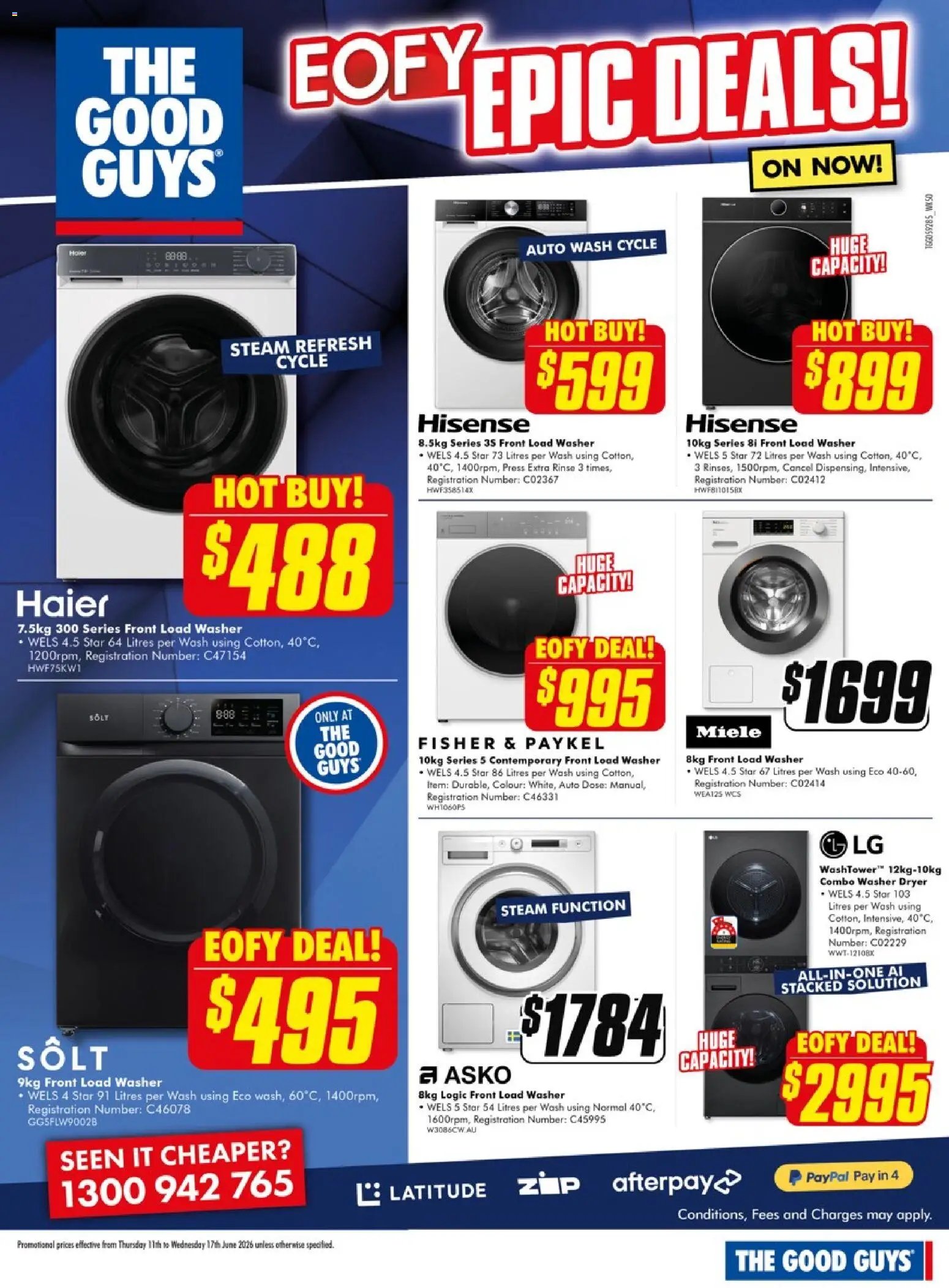 The Good Guys catalogue from 10/06/2026 The Good Guys Eofy epic deals