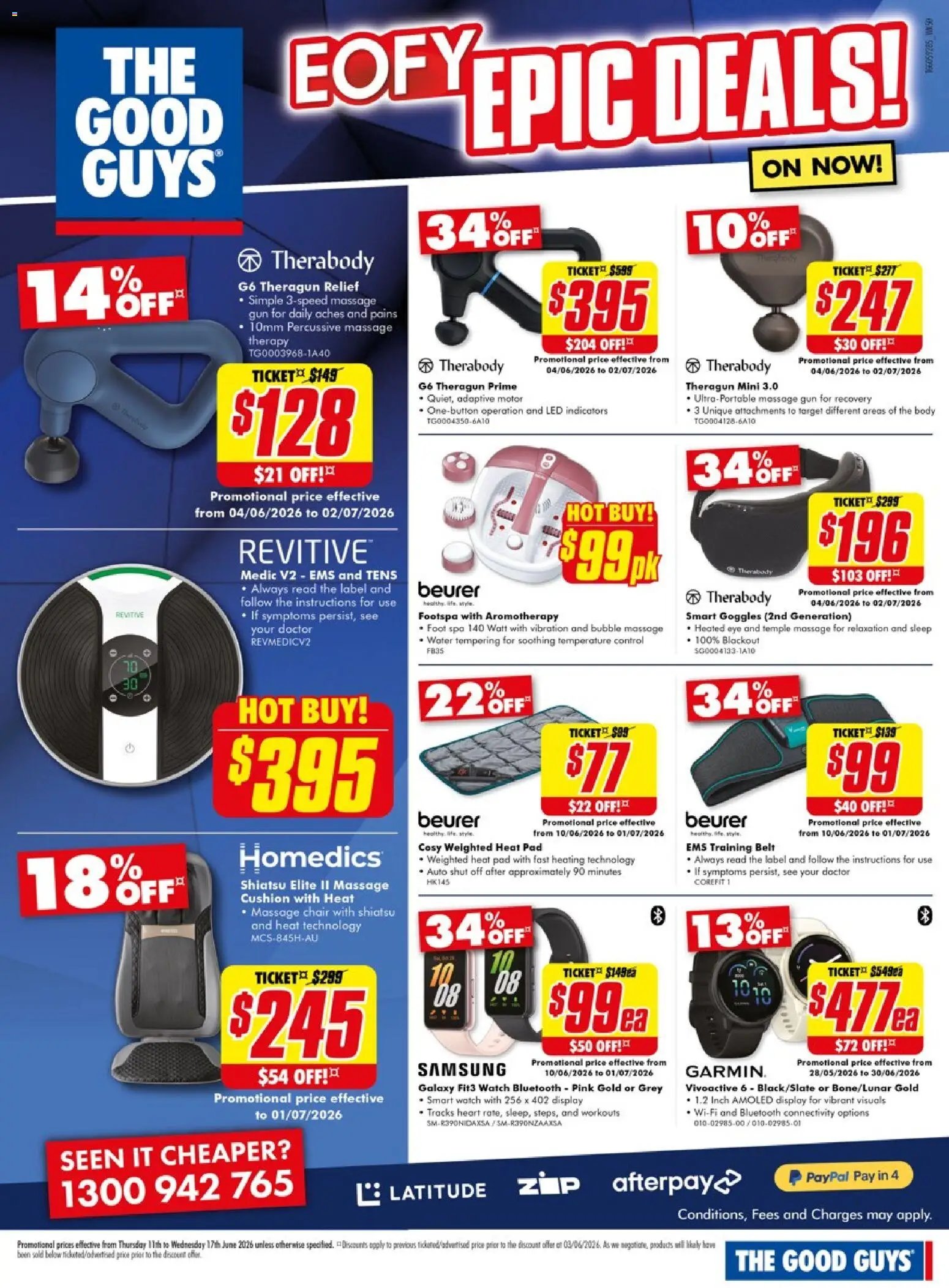The Good Guys catalogue from 10/06/2026 The Good Guys Eofy epic deals