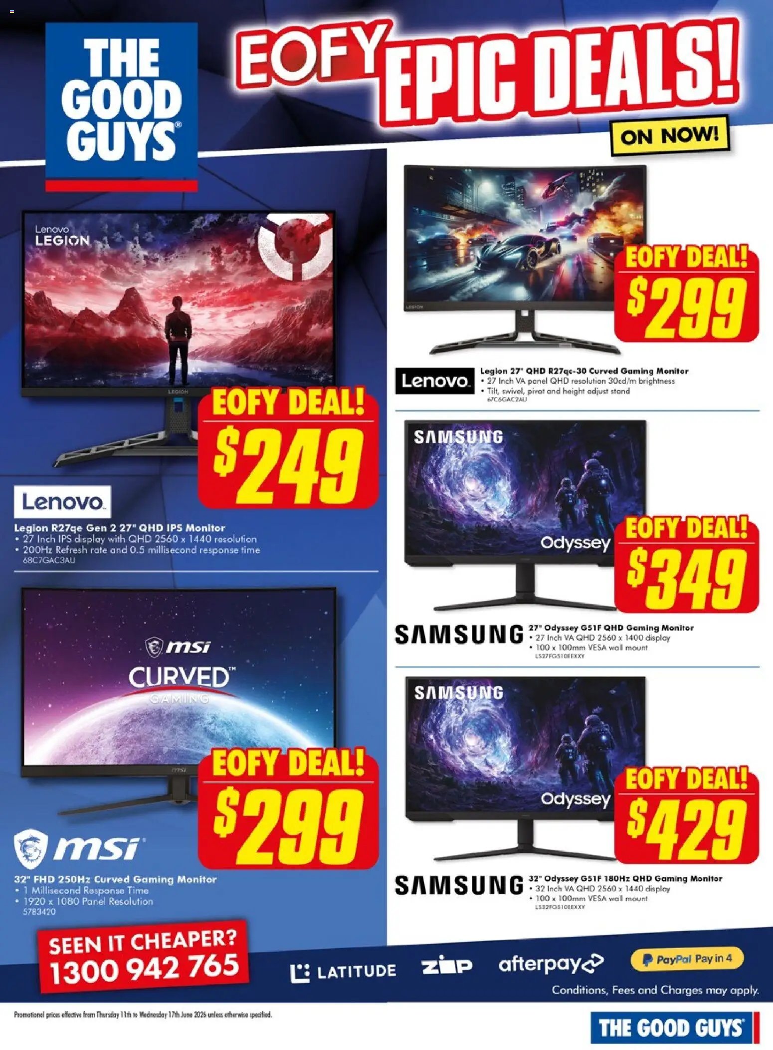 The Good Guys catalogue from 10/06/2026 The Good Guys Eofy epic deals