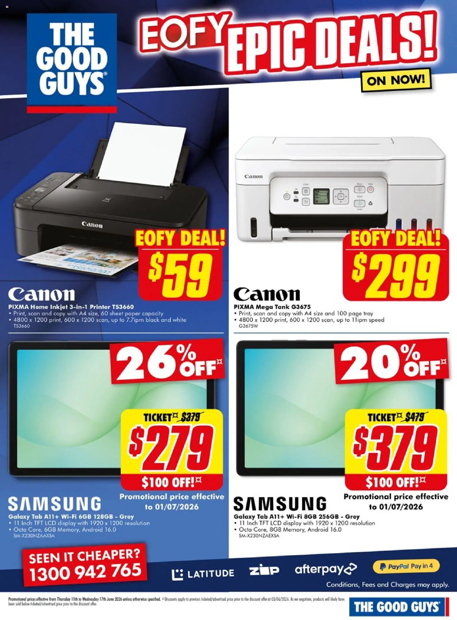 The Good Guys catalogue from 10/06/2026 The Good Guys Eofy epic deals