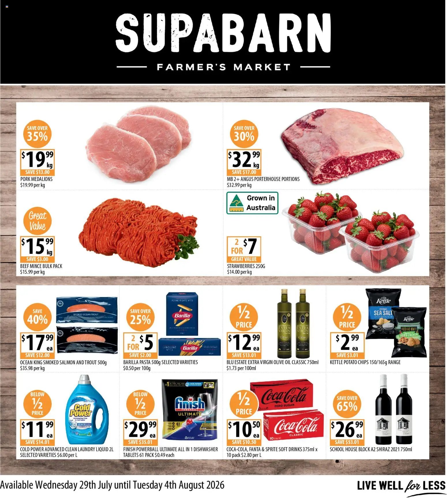 Supabarn catalogue from 29/07/2026 Supabarn catalogue