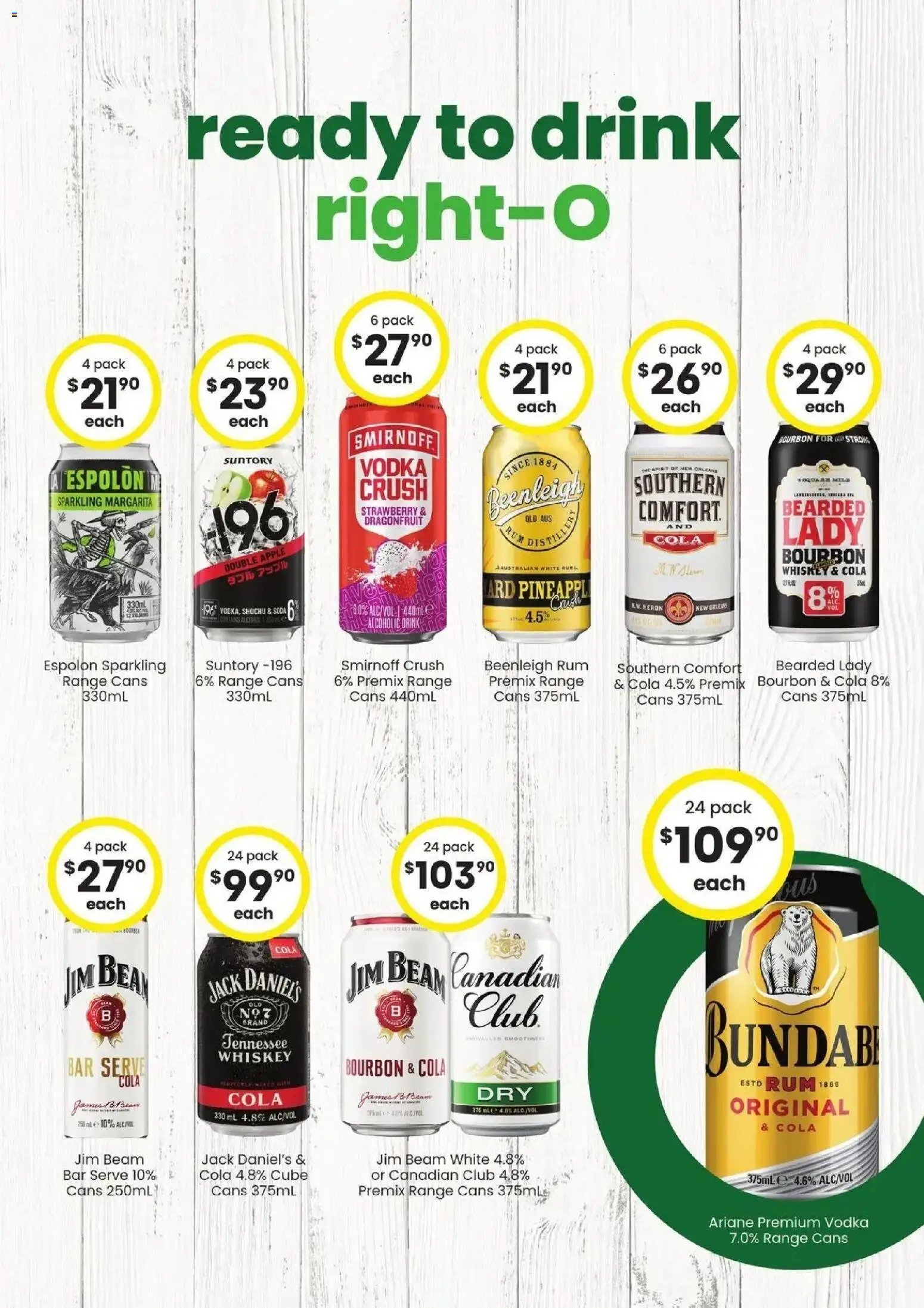 The Bottle-O catalogue from 07/09/2026 The Bottle-O catalogue Maryborough