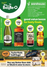 The Bottle-O catalogue from 07/09/2026 The Bottle-O catalogue Maryborough