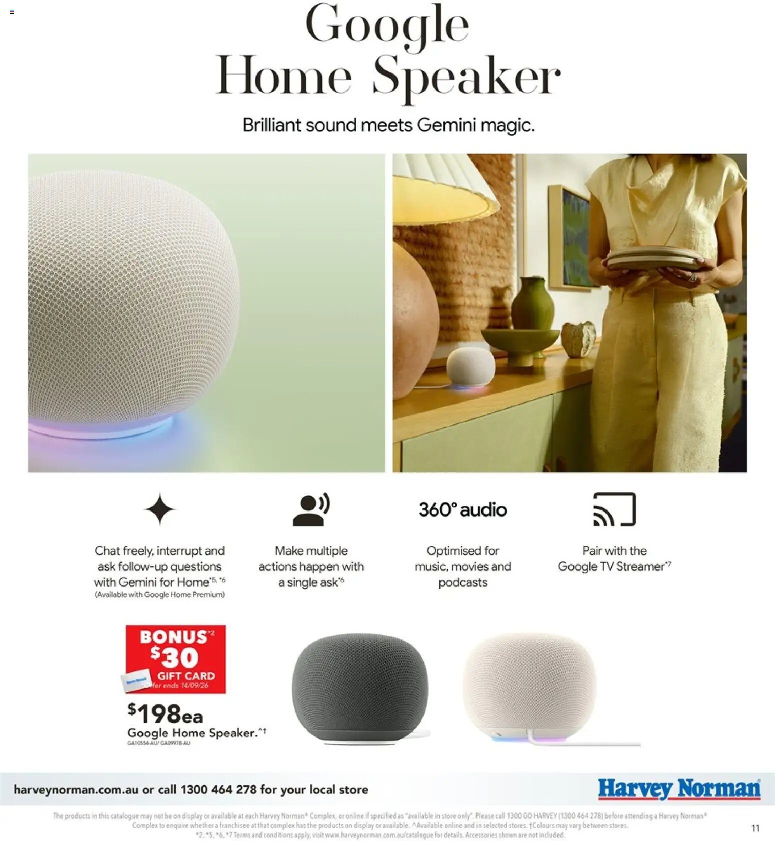 Harvey Norman catalogue from 08/09/2026 Harvey Norman Connected Home