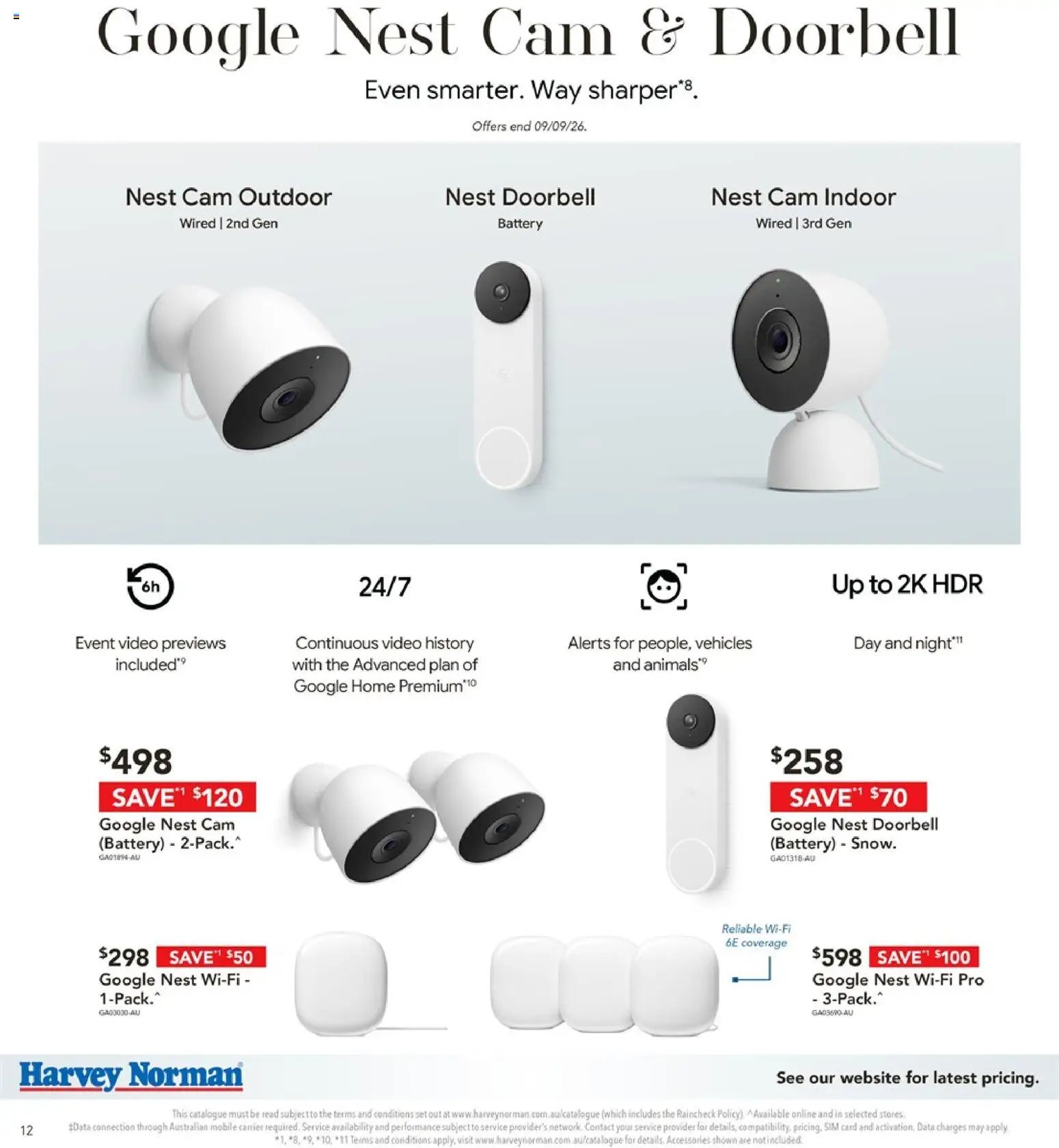 Harvey Norman catalogue from 08/09/2026 Harvey Norman Connected Home