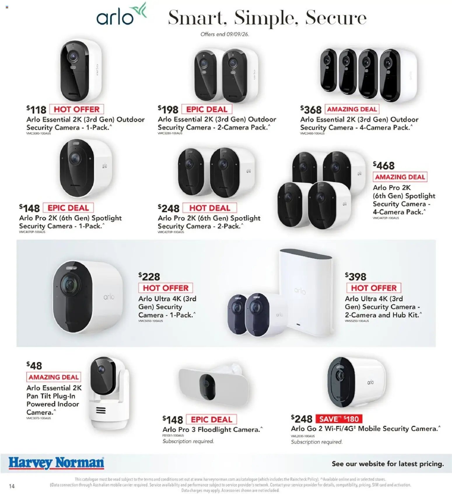 Harvey Norman catalogue from 08/09/2026 Harvey Norman Connected Home