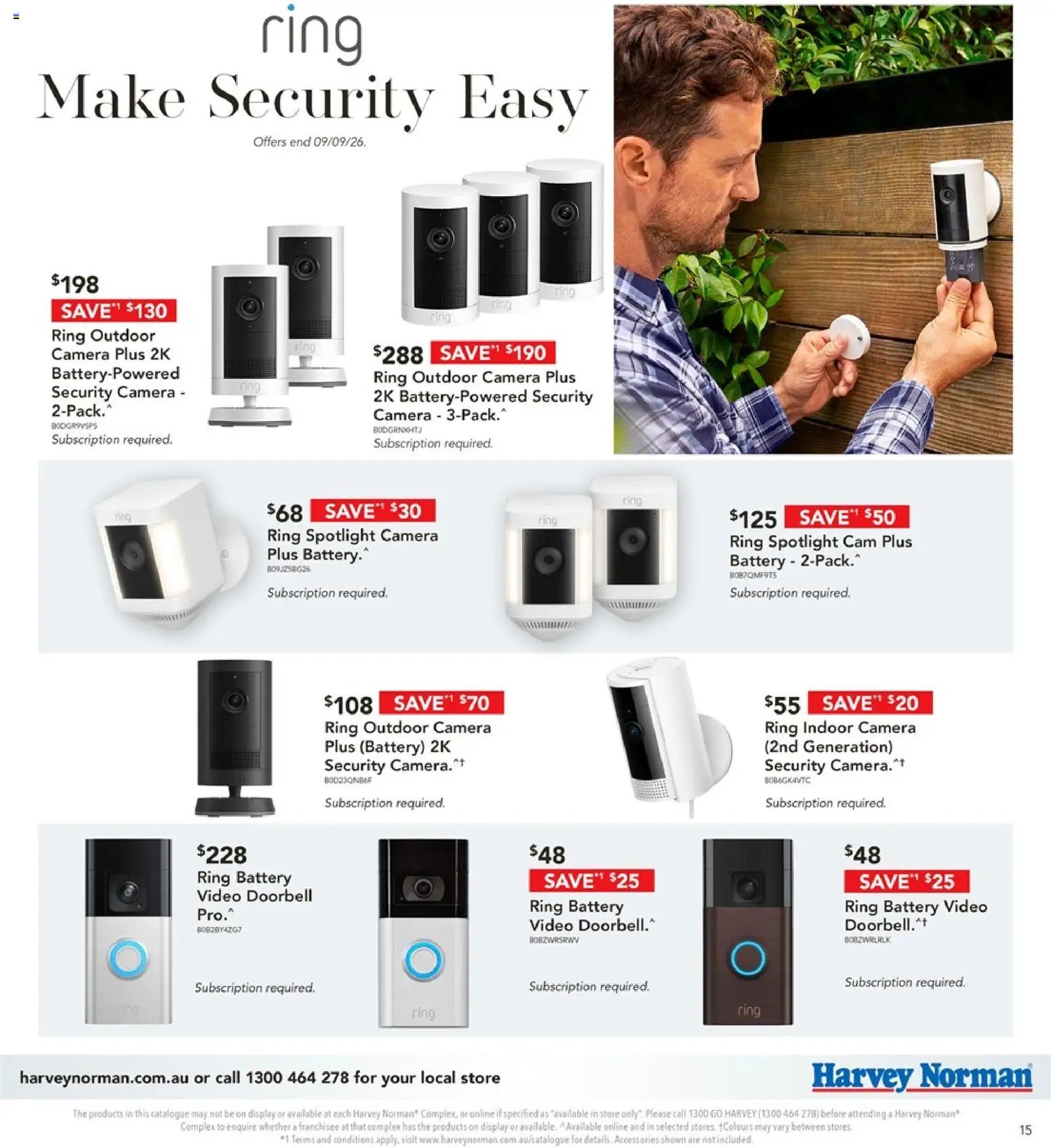 Harvey Norman catalogue from 08/09/2026 Harvey Norman Connected Home