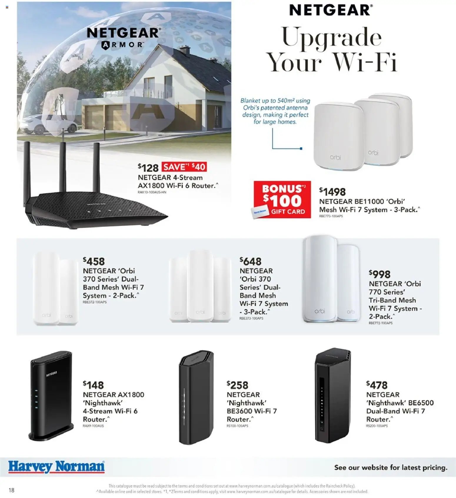 Harvey Norman catalogue from 08/09/2026 Harvey Norman Connected Home