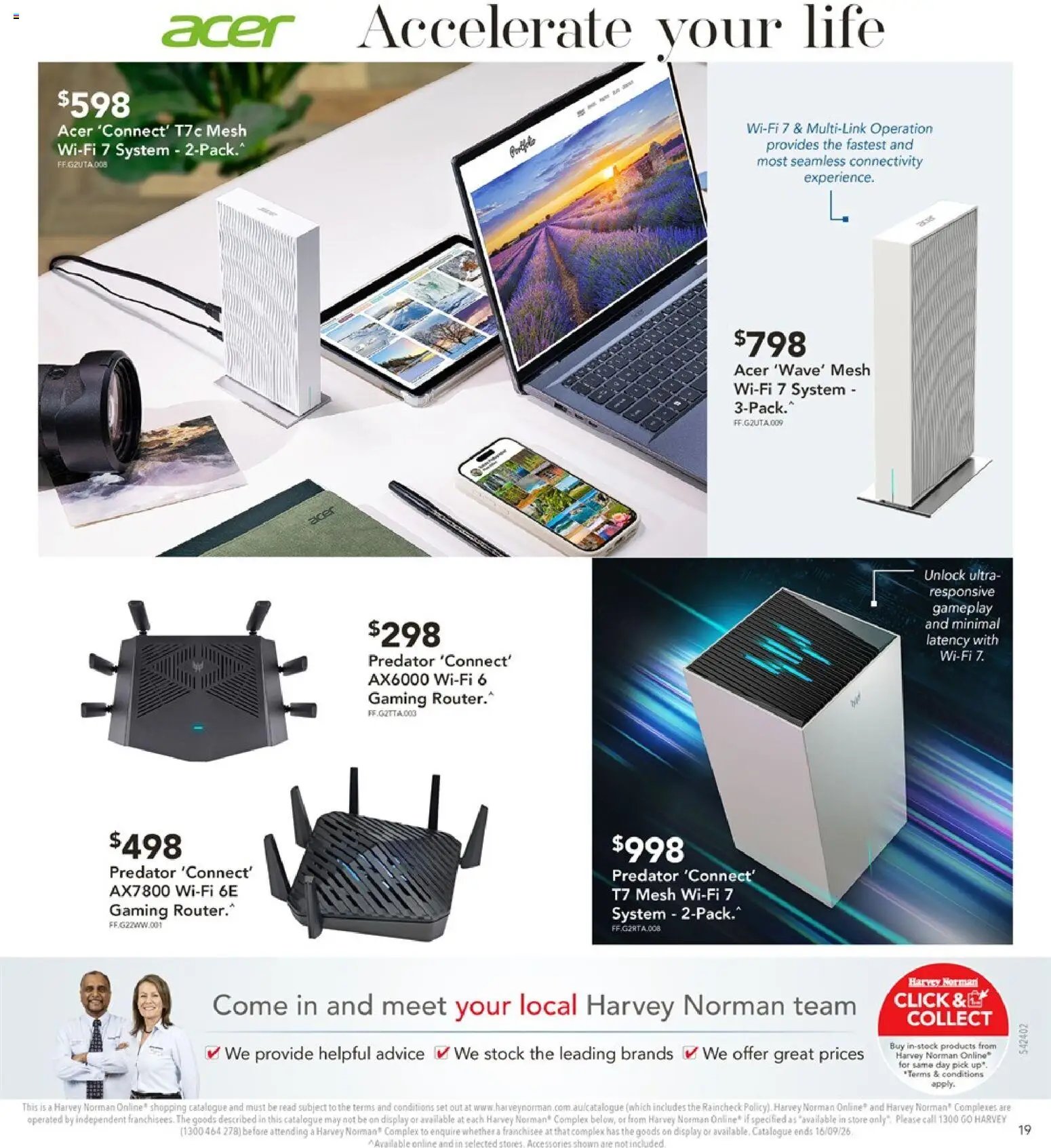Harvey Norman catalogue from 08/09/2026 Harvey Norman Connected Home