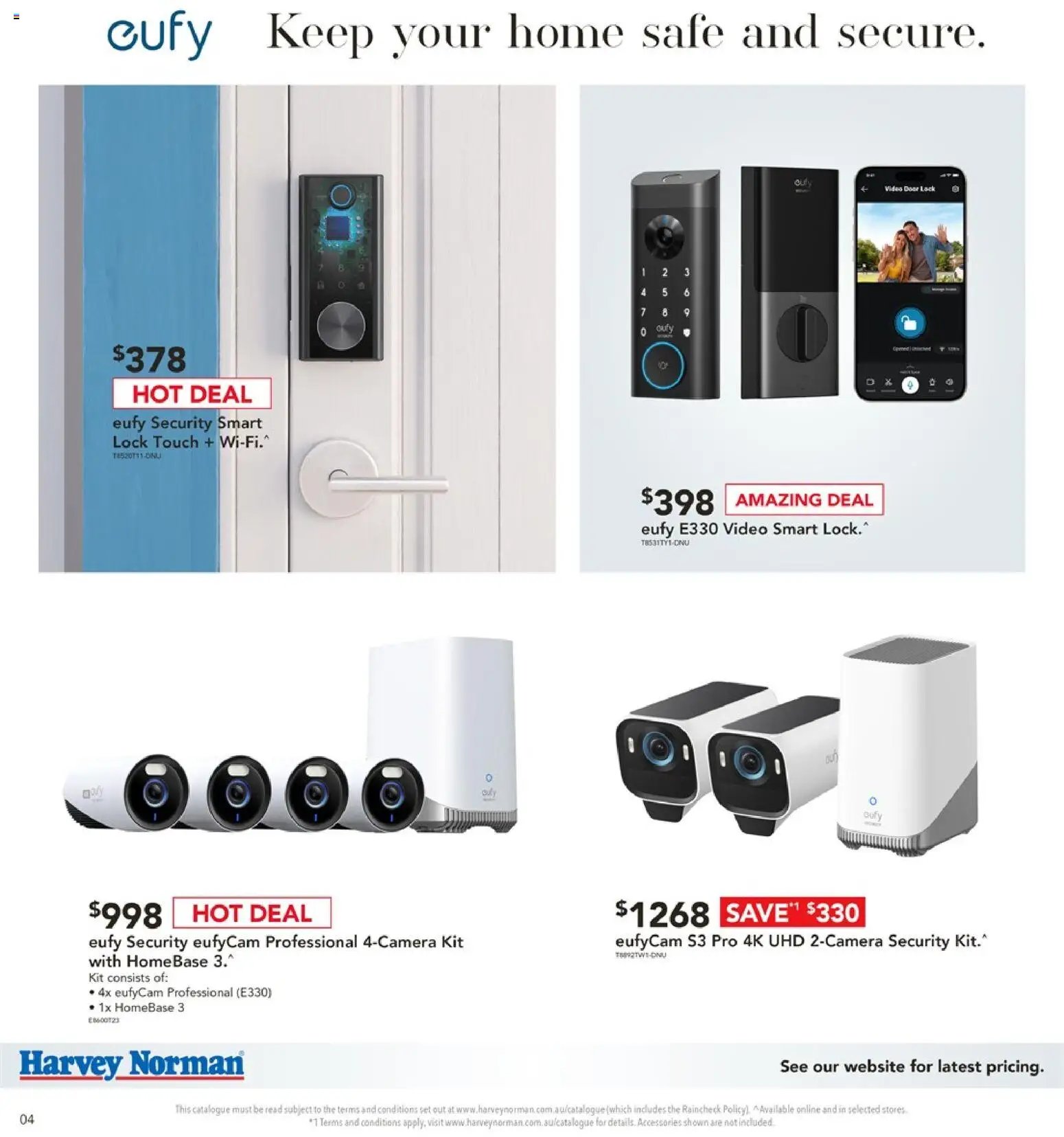 Harvey Norman catalogue from 08/09/2026 Harvey Norman Connected Home