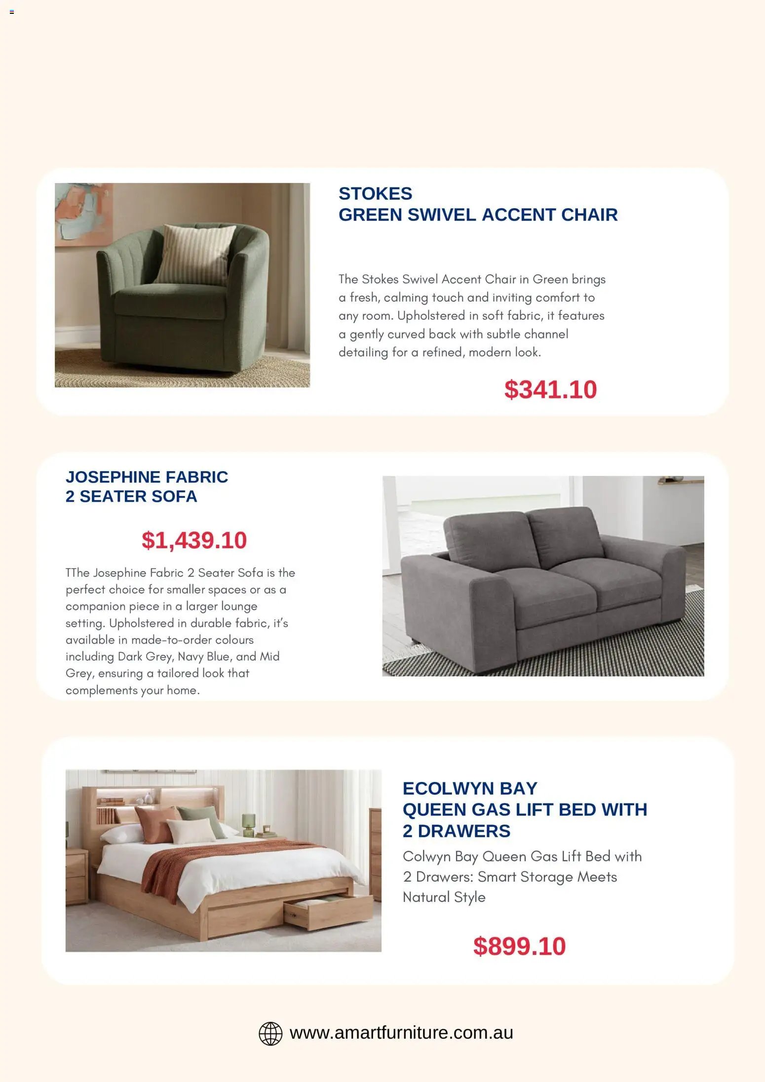 Amart Furniture catalogue from 29/05/2026 Amart Furniture catalogue