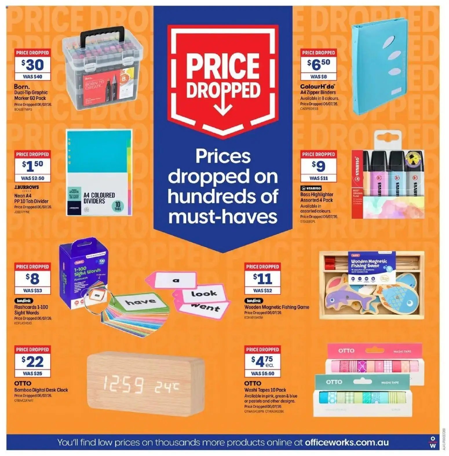 Officeworks catalogue from 12/07/2026 Officeworks catalogue