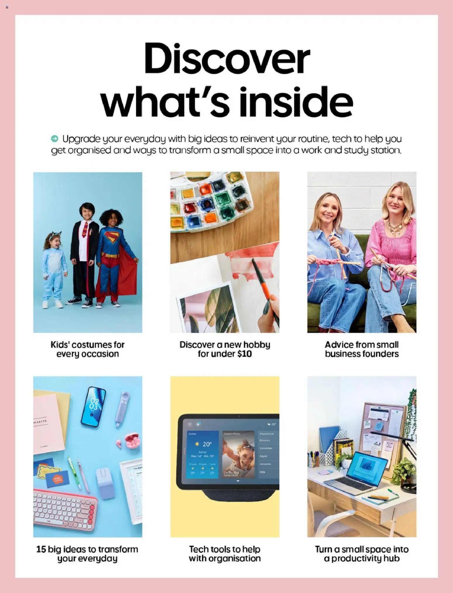Officeworks catalogue from 27/08/2026 Officeworks Magazine