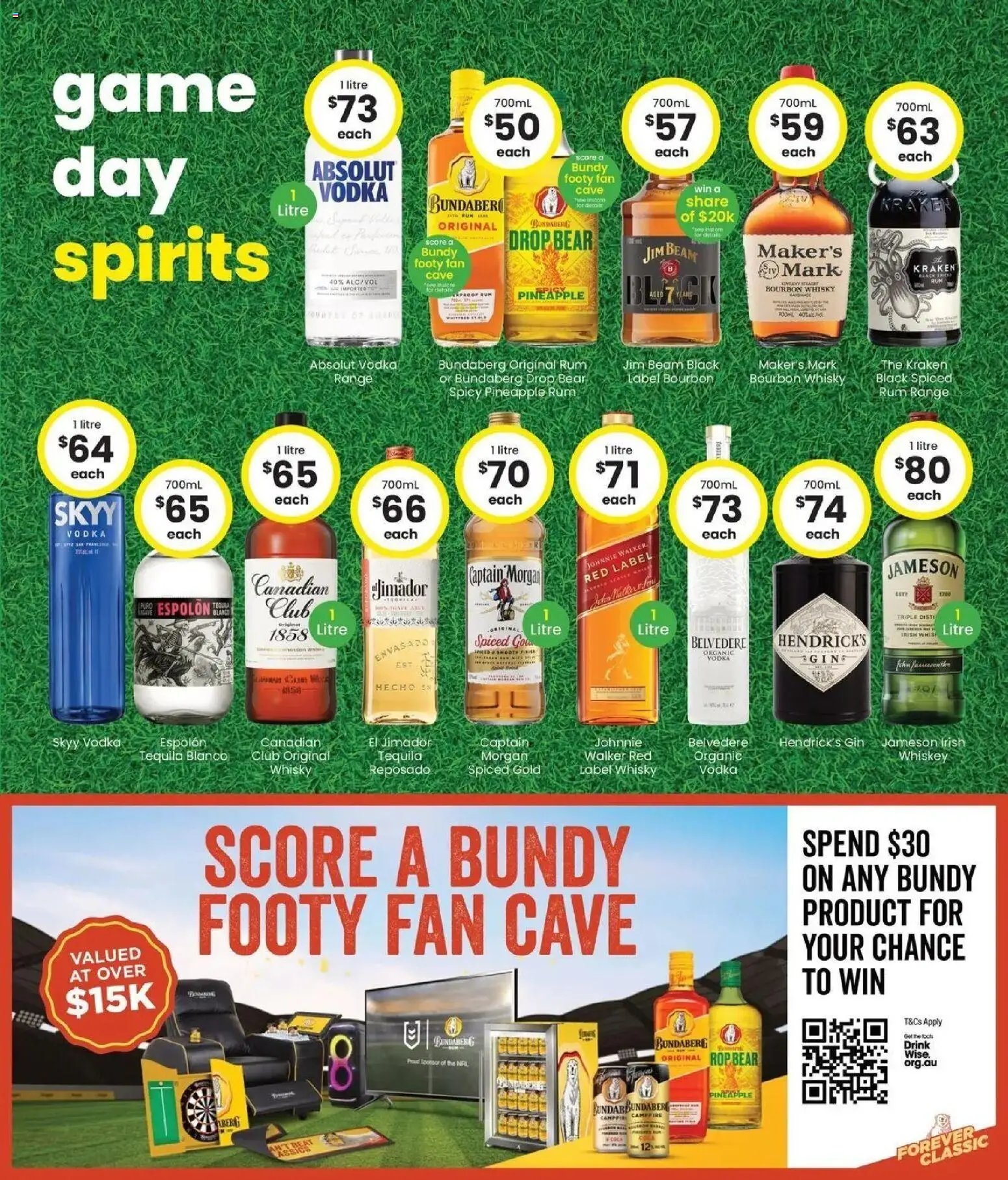 The Bottle-O catalogue from 14/09/2026 Good value booze for good value fans 14/09