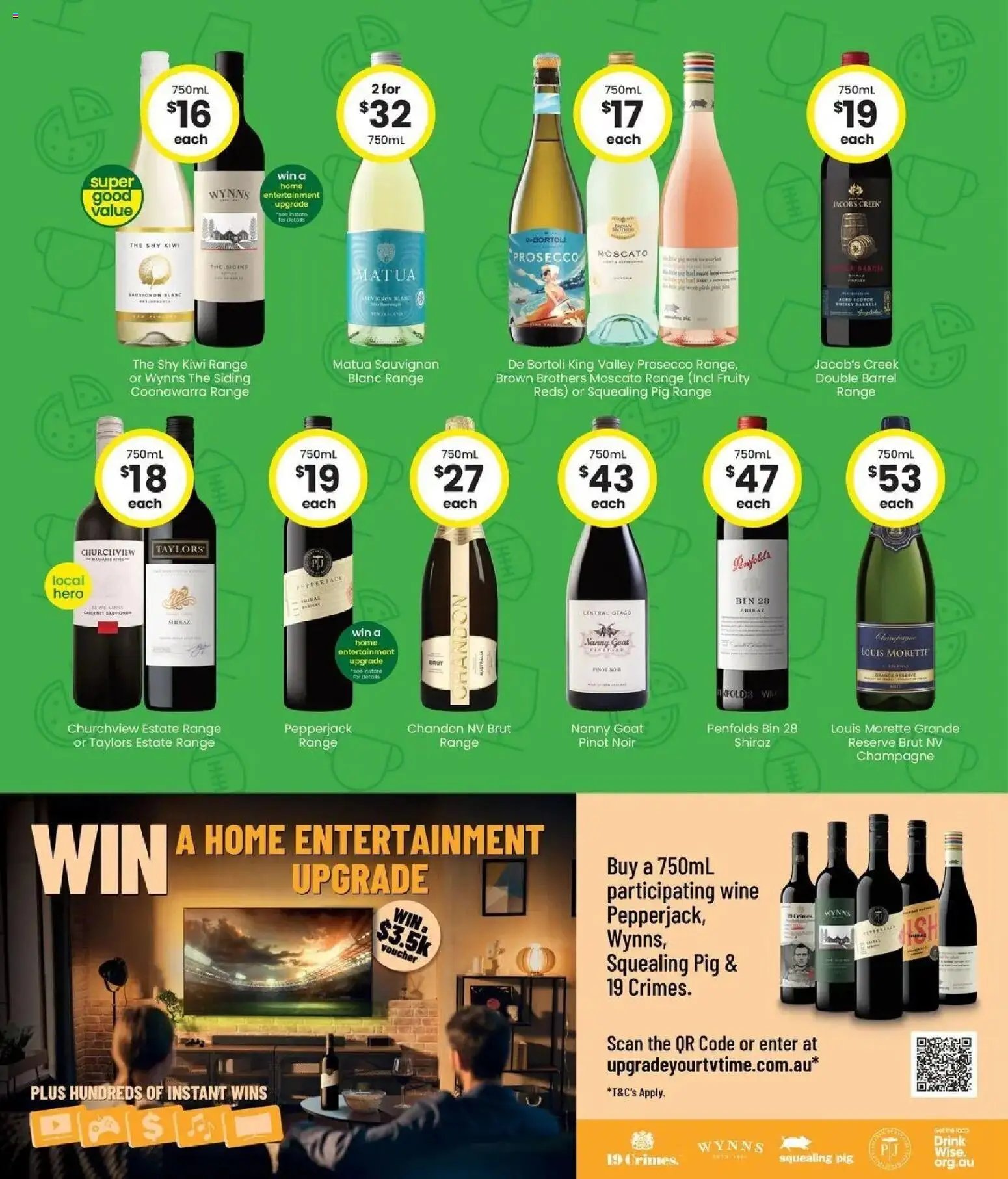 The Bottle-O catalogue from 14/09/2026 Good value booze for good value fans 14/09