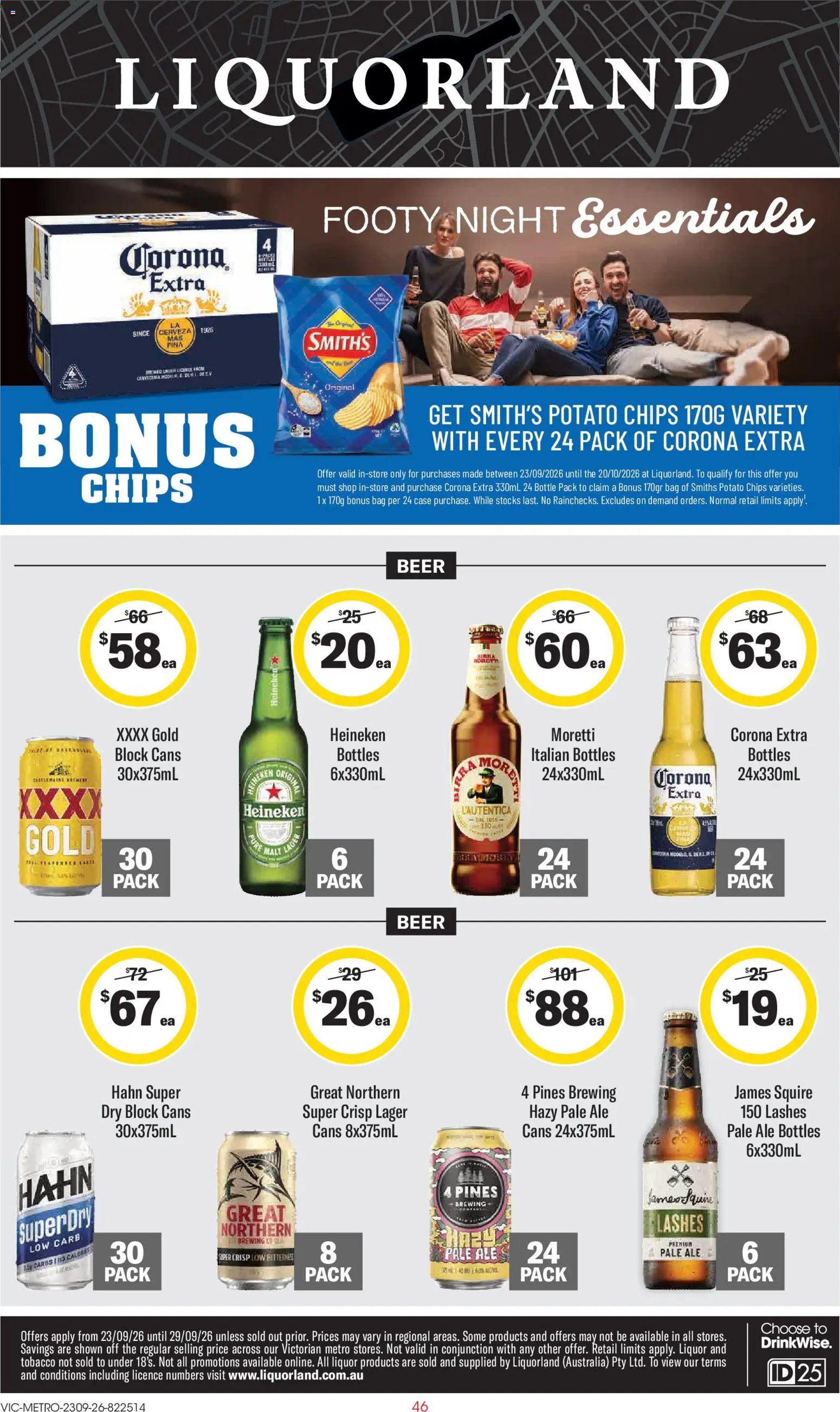Liquorland catalogue from 23/09/2026 Liquorland catalogue VIC