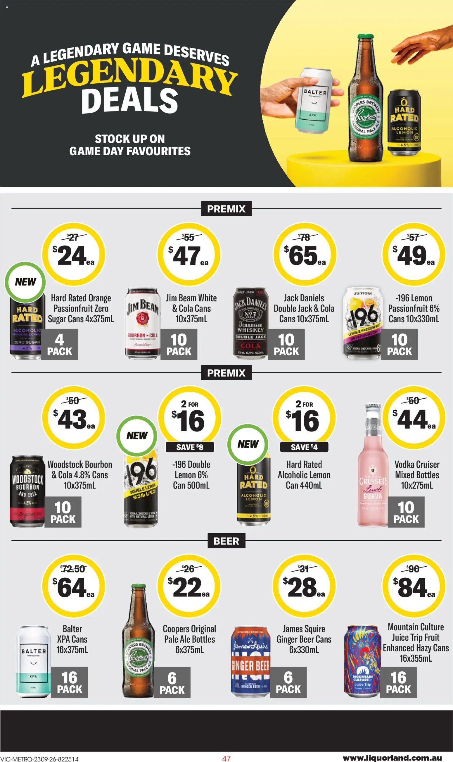 Liquorland catalogue from 23/09/2026 Liquorland catalogue VIC