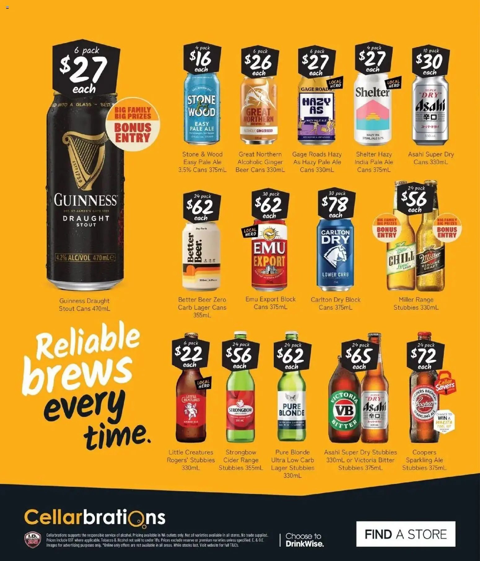Cellarbrations catalogue from 13/07/2026 Cellarbrations catalogue Perth