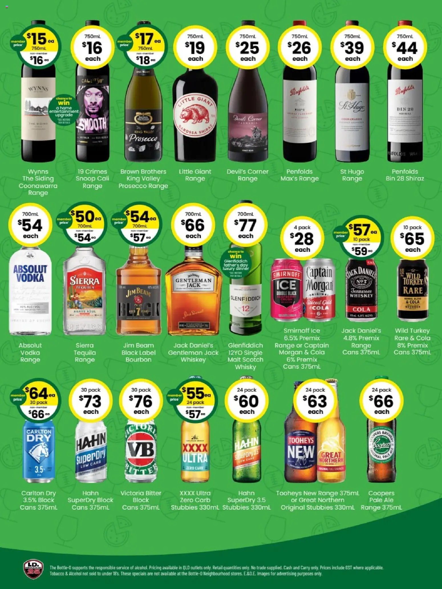 The Bottle-O catalogue from 31/08/2026 The Bottle-O catalogue ARCADIA