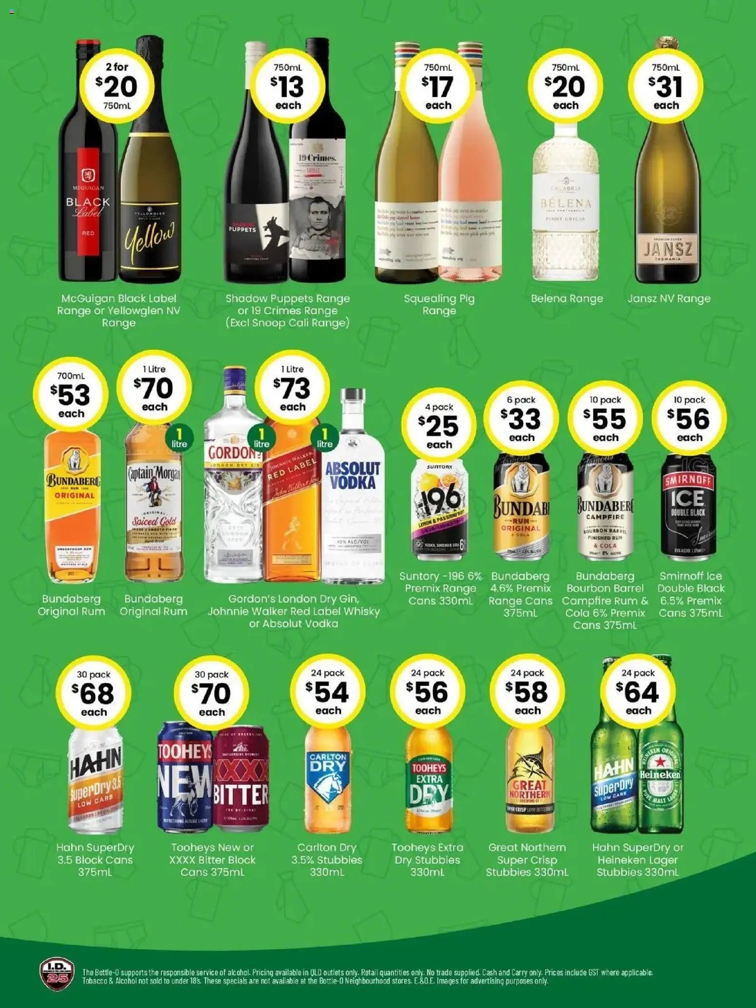 The Bottle-O catalogue from 17/08/2026 Good Value Booze, For Good Value Dads. 17/08