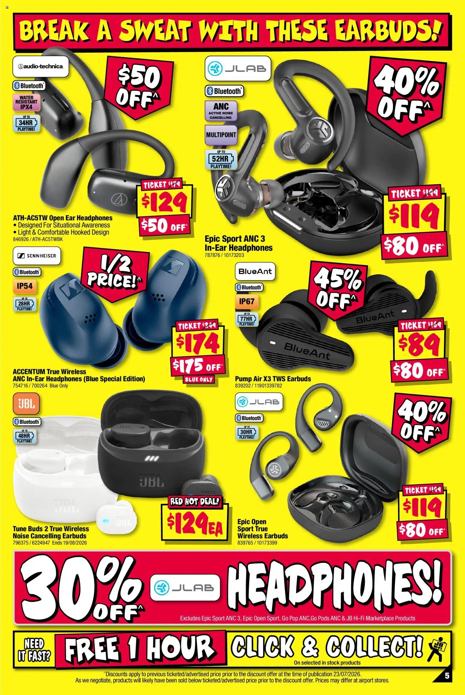 JB Hi-Fi catalogue from 30/07/2026 JB Hi-Fi The Big Sound Sale