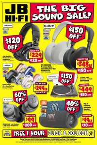 JB Hi-Fi catalogue from 30/07/2026 JB Hi-Fi The Big Sound Sale