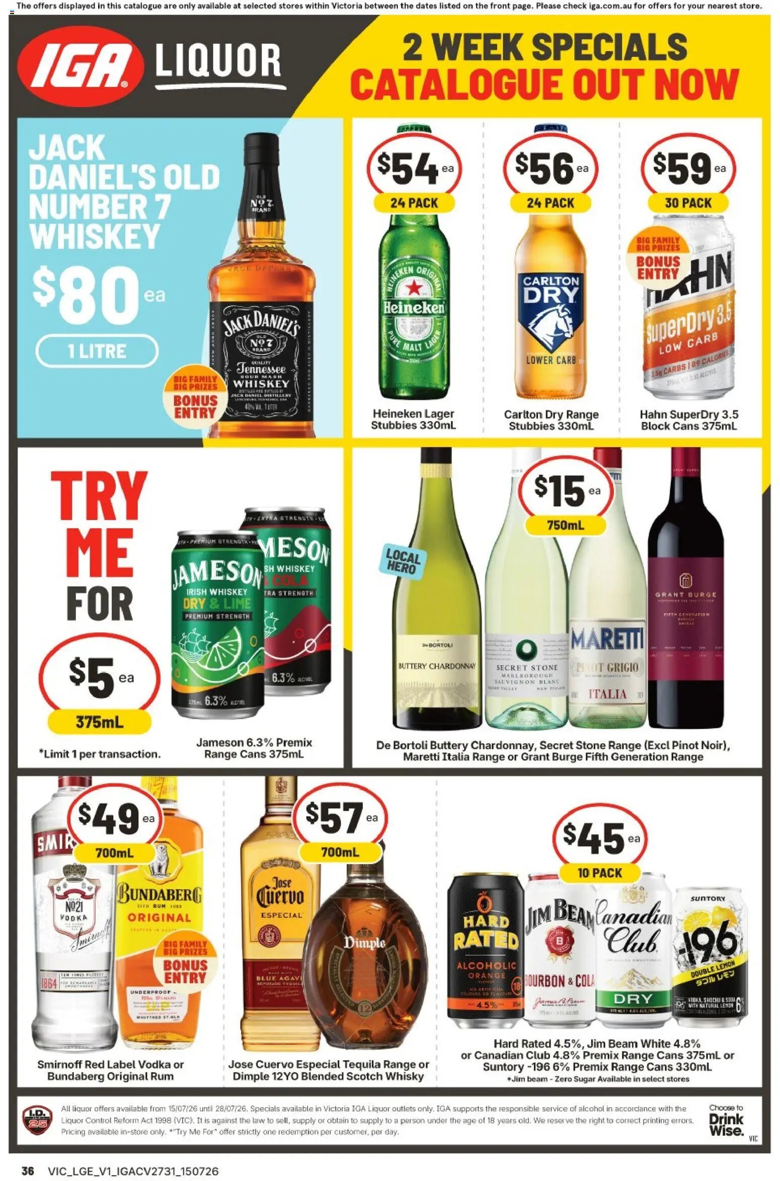 IGA catalogue from 15/07/2026 IGA catalogue VIC