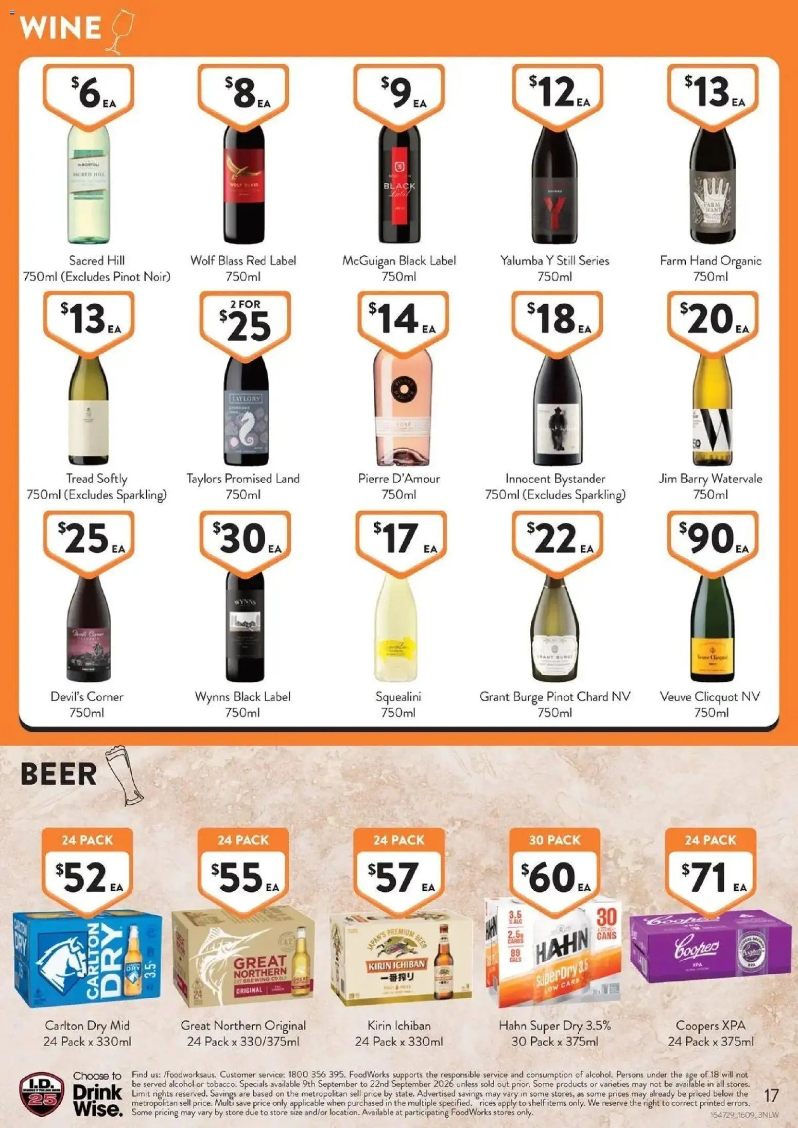 Foodworks catalogue from 16/09/2026 Foodworks catalogue Broulee