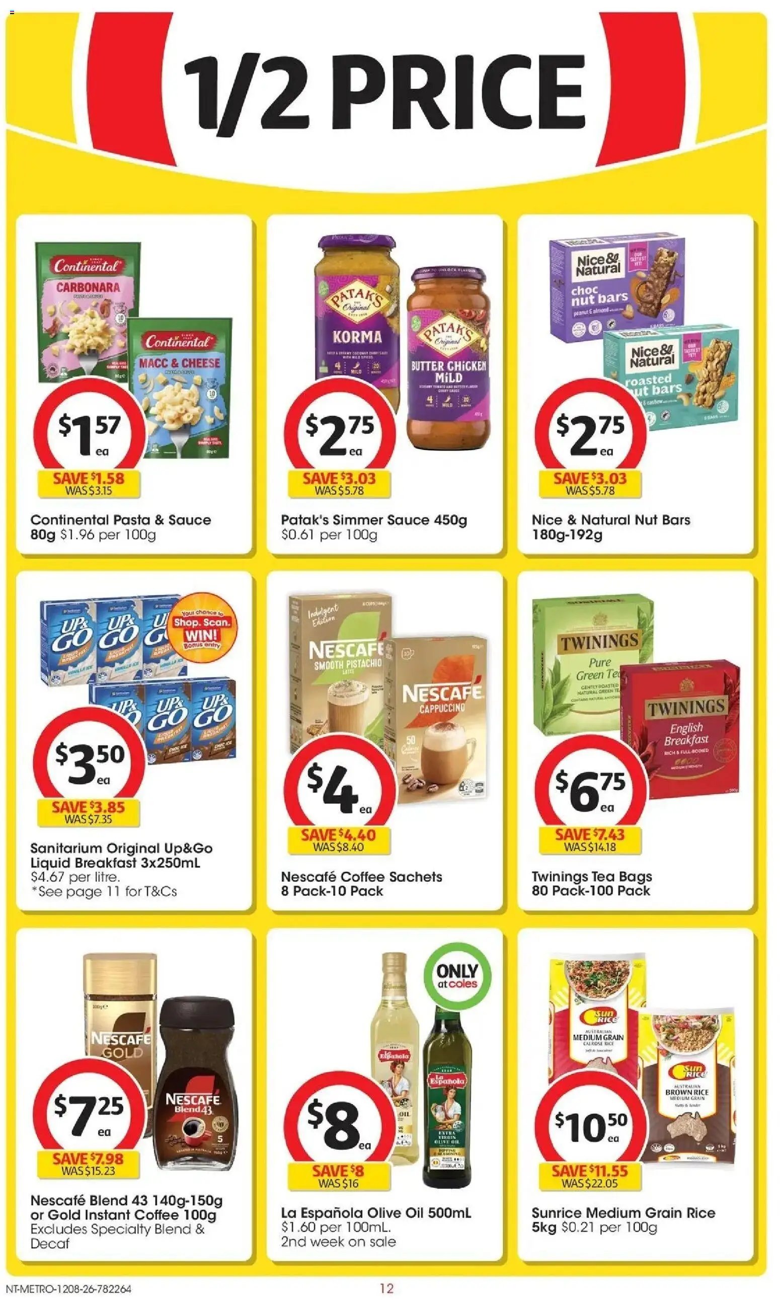 Coles catalogue from 12/08/2026 Coles catalogue NT